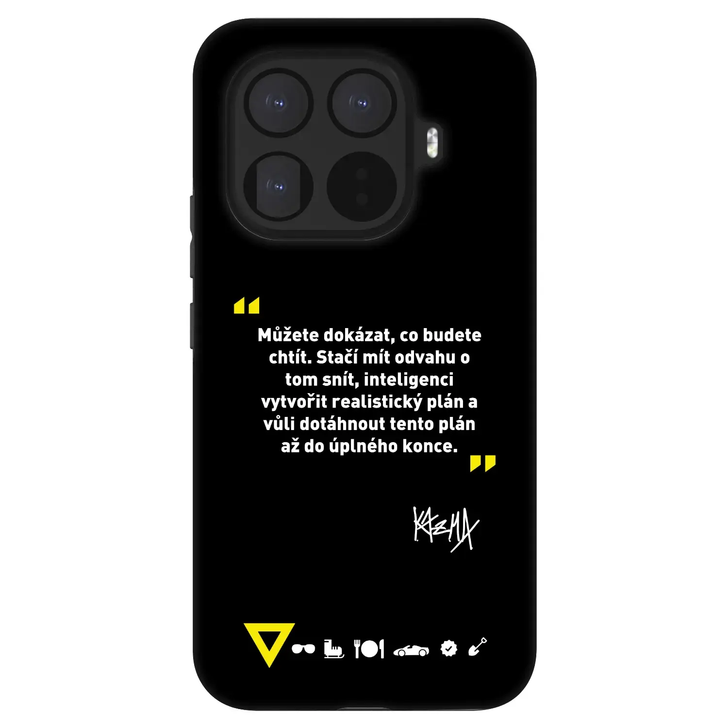 Fashion Case pro Xiaomi 15T Pro - Kazma - MŮŽETE DOKÁZAT, CO BUDETE CHTÍT