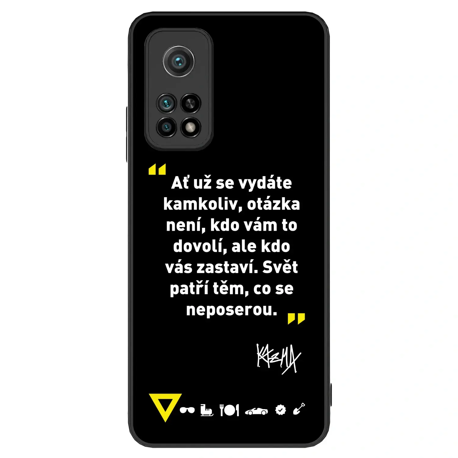 ULTIMATE CASE pro Xiaomi Mi 10T - Kazma - SVĚT PATŘÍ TĚM, CO SE NEPOSEROU