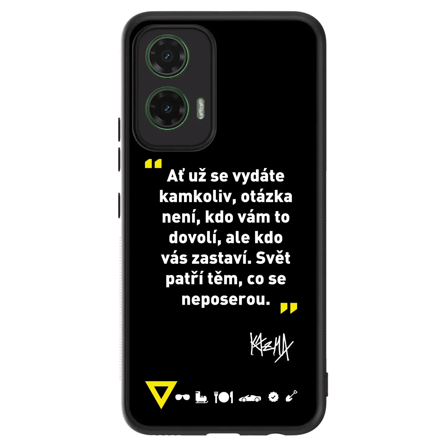 ULTIMATE CASE pro Motorola Moto G35 5G - Kazma - SVĚT PATŘÍ TĚM, CO SE NEPOSEROU