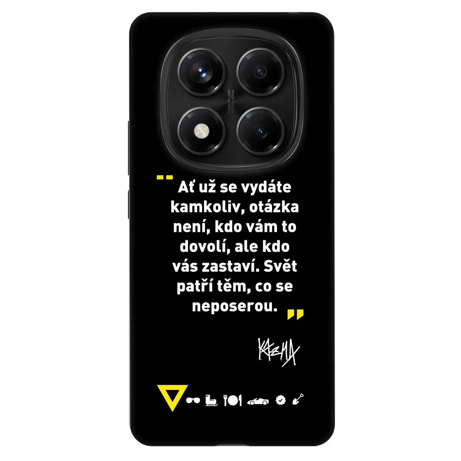 Fashion Case pro Xiaomi Redmi Note 14 Pro 4G - Kazma - SVĚT PATŘÍ TĚM, CO SE NEPOSEROU