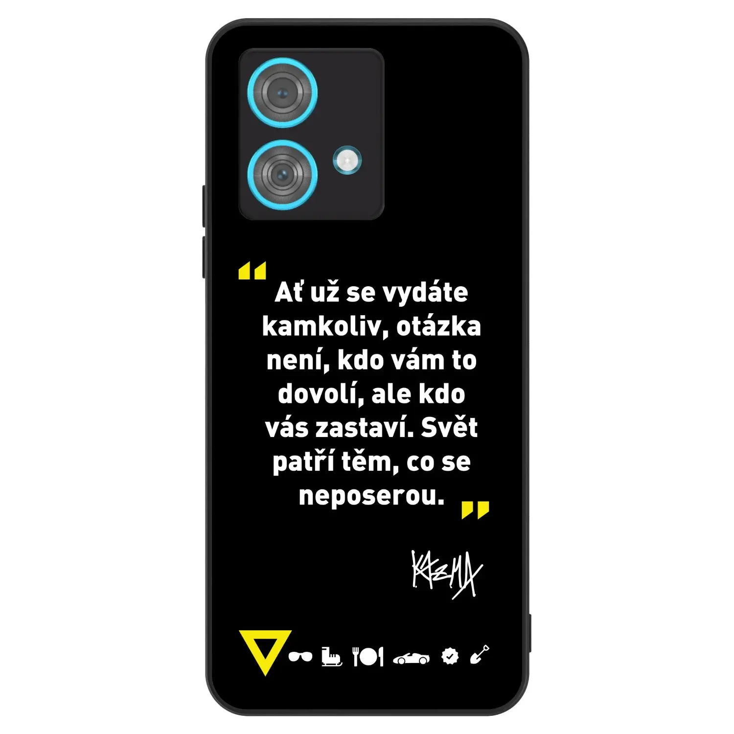 ULTIMATE CASE pro Motorola Edge 40 Neo - Kazma - SVĚT PATŘÍ TĚM, CO SE NEPOSEROU