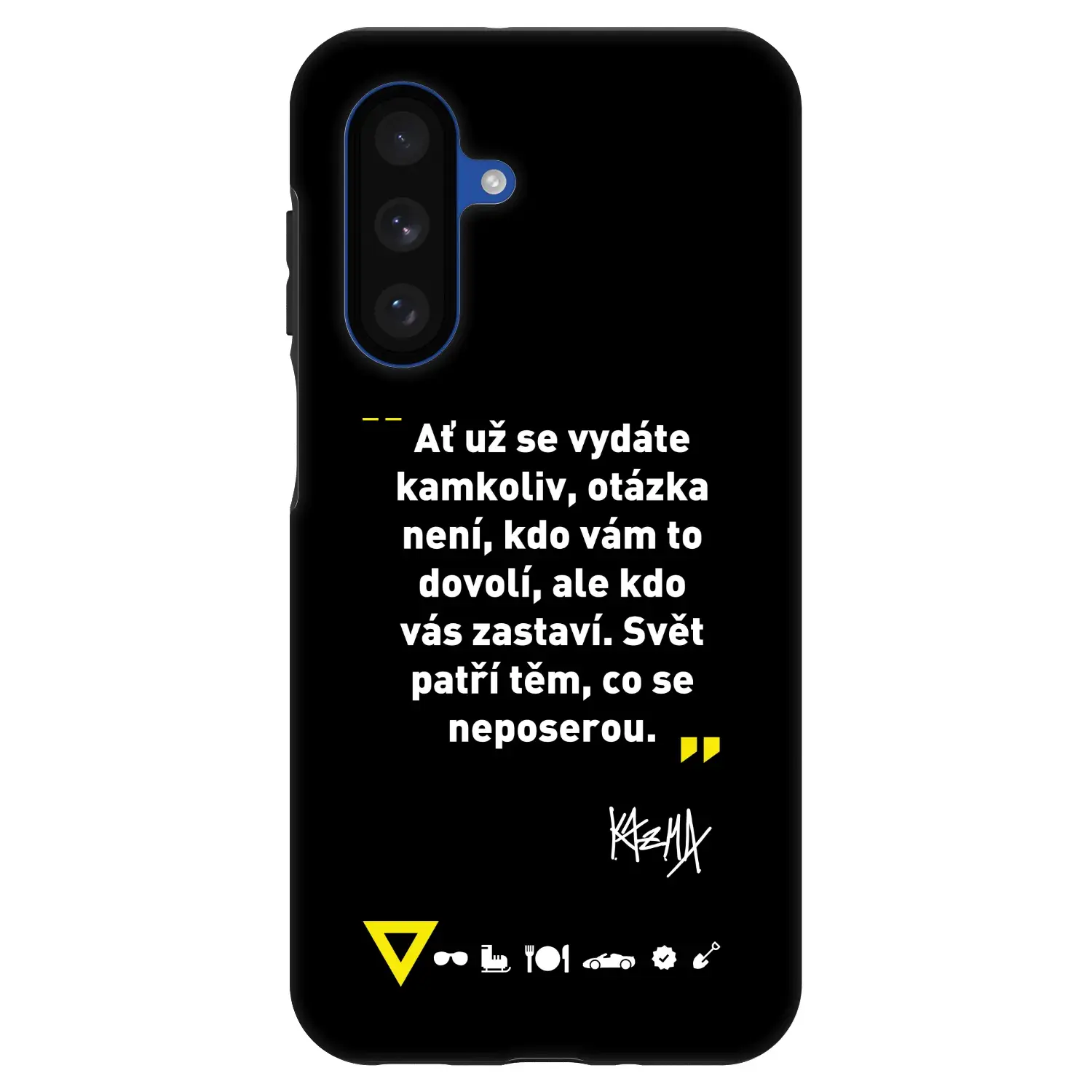 Fashion Case pro Samsung Galaxy A17 5G - Kazma - SVĚT PATŘÍ TĚM, CO SE NEPOSEROU