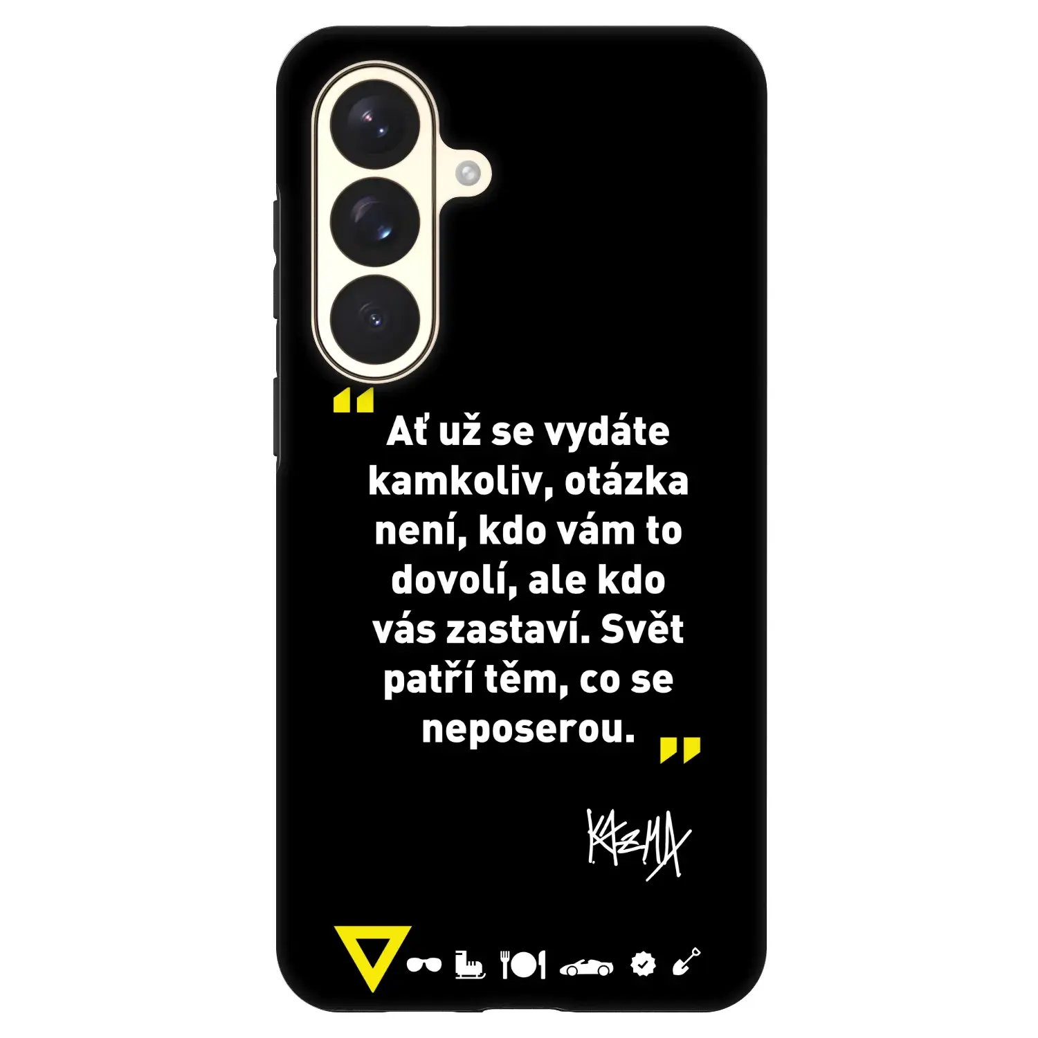 Fashion Case PowerShare pro Samsung Galaxy S26 - Kazma - SVĚT PATŘÍ TĚM, CO SE NEPOSEROU