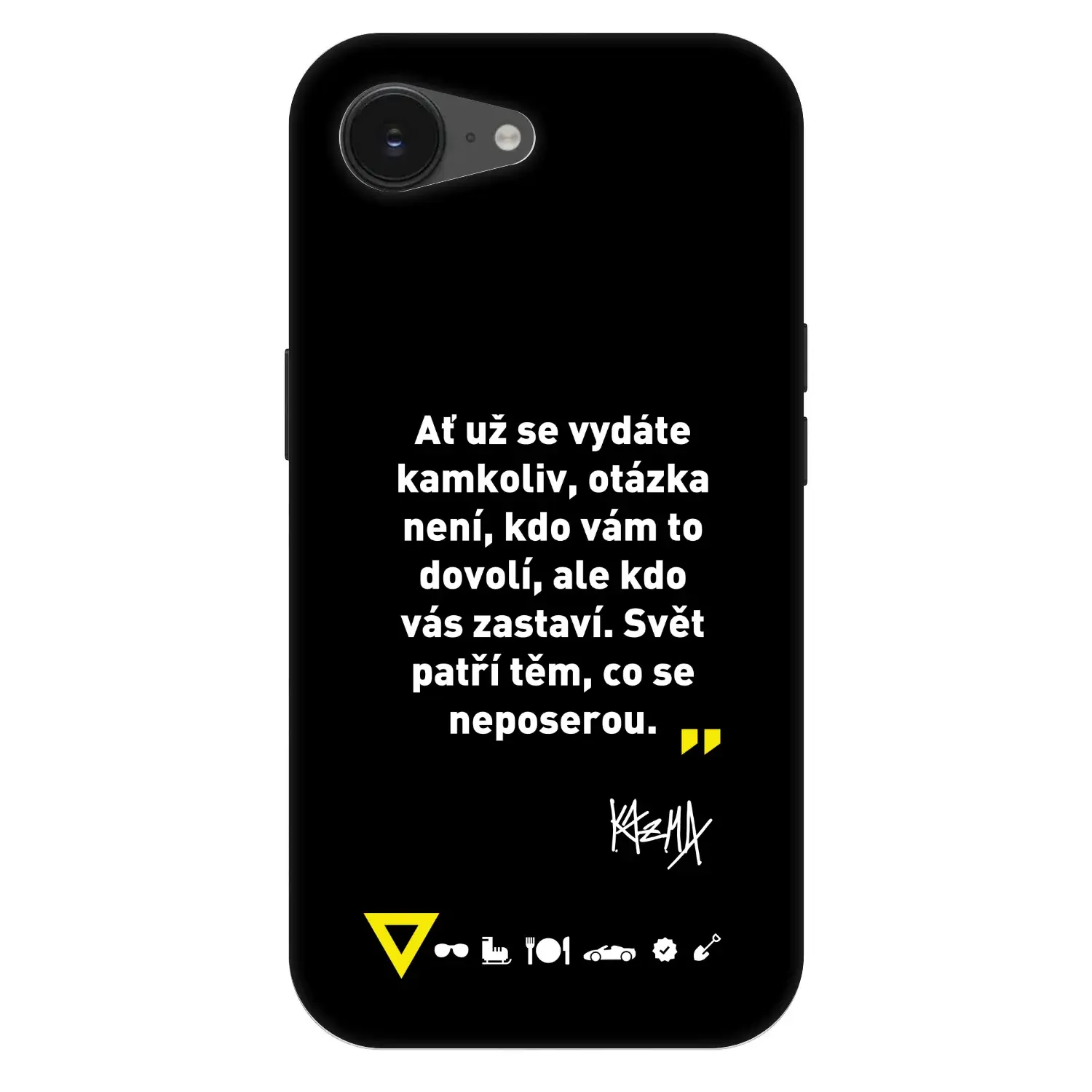 Fashion Case MagSafe Apple iPhone 17e - Kazma - SVĚT PATŘÍ TĚM, CO SE NEPOSEROU