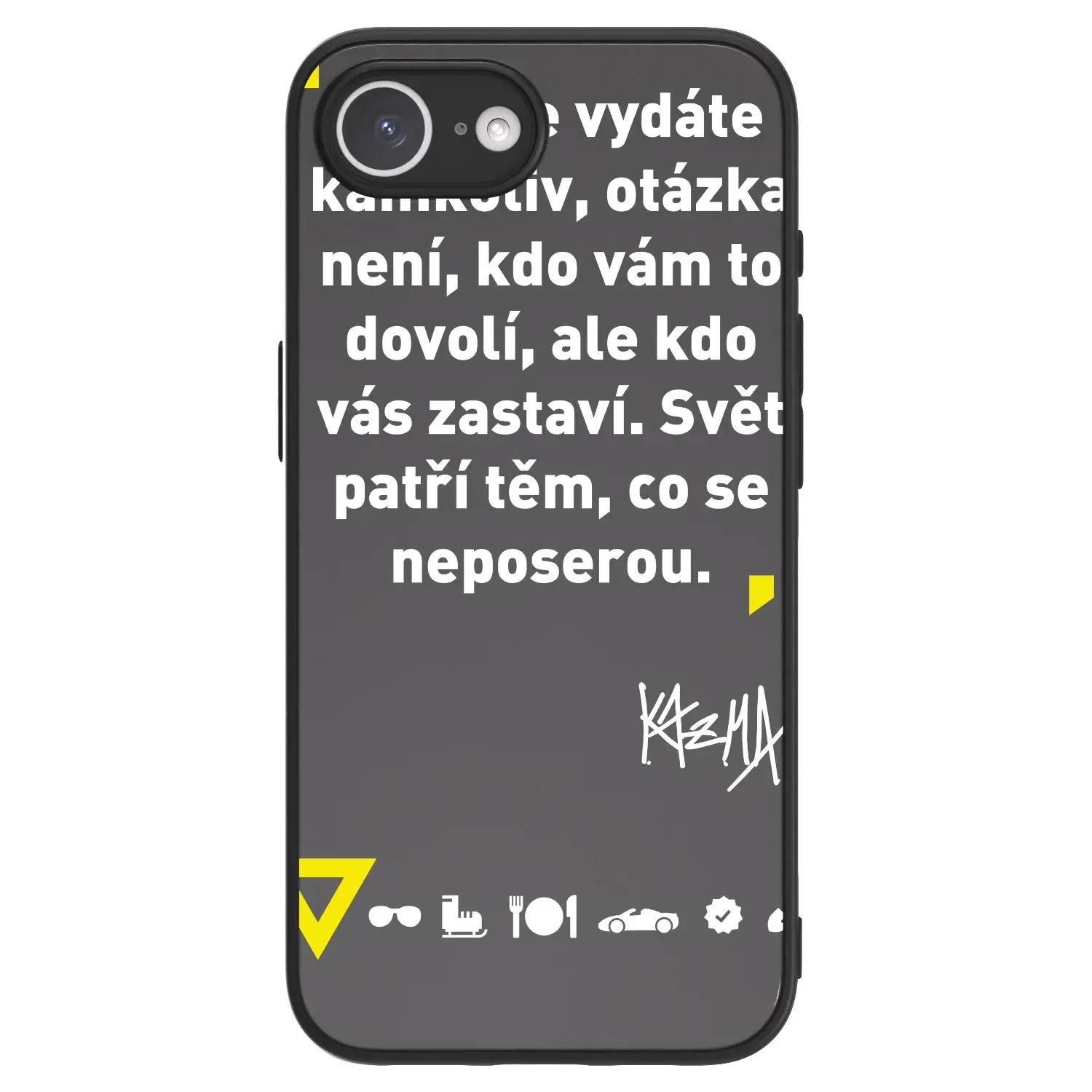 ULTIMATE CASE MagSafe pro Apple iPhone 17e - Kazma - SVĚT PATŘÍ TĚM, CO SE NEPOSEROU