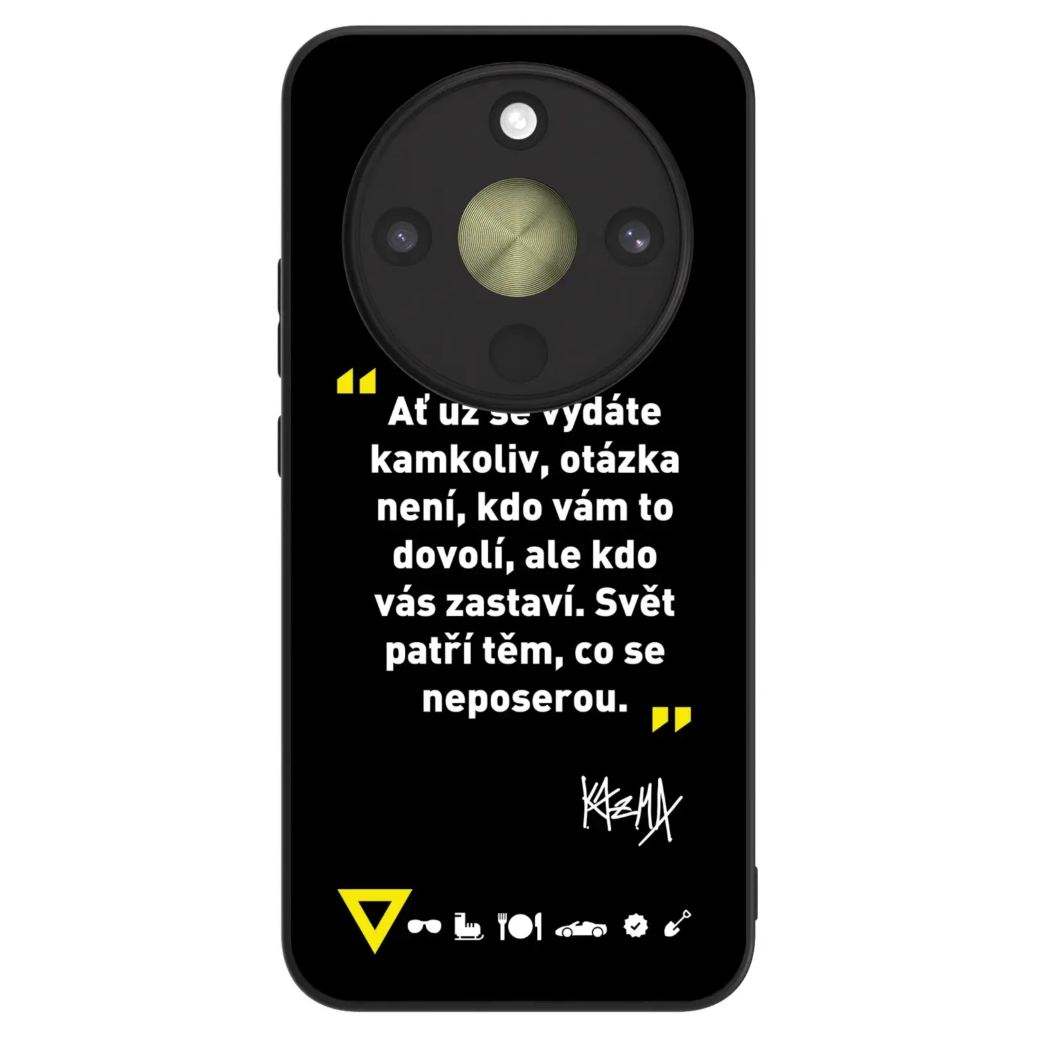 ULTIMATE CASE pro Honor Magic8 Lite 5G - Kazma - SVĚT PATŘÍ TĚM, CO SE NEPOSEROU