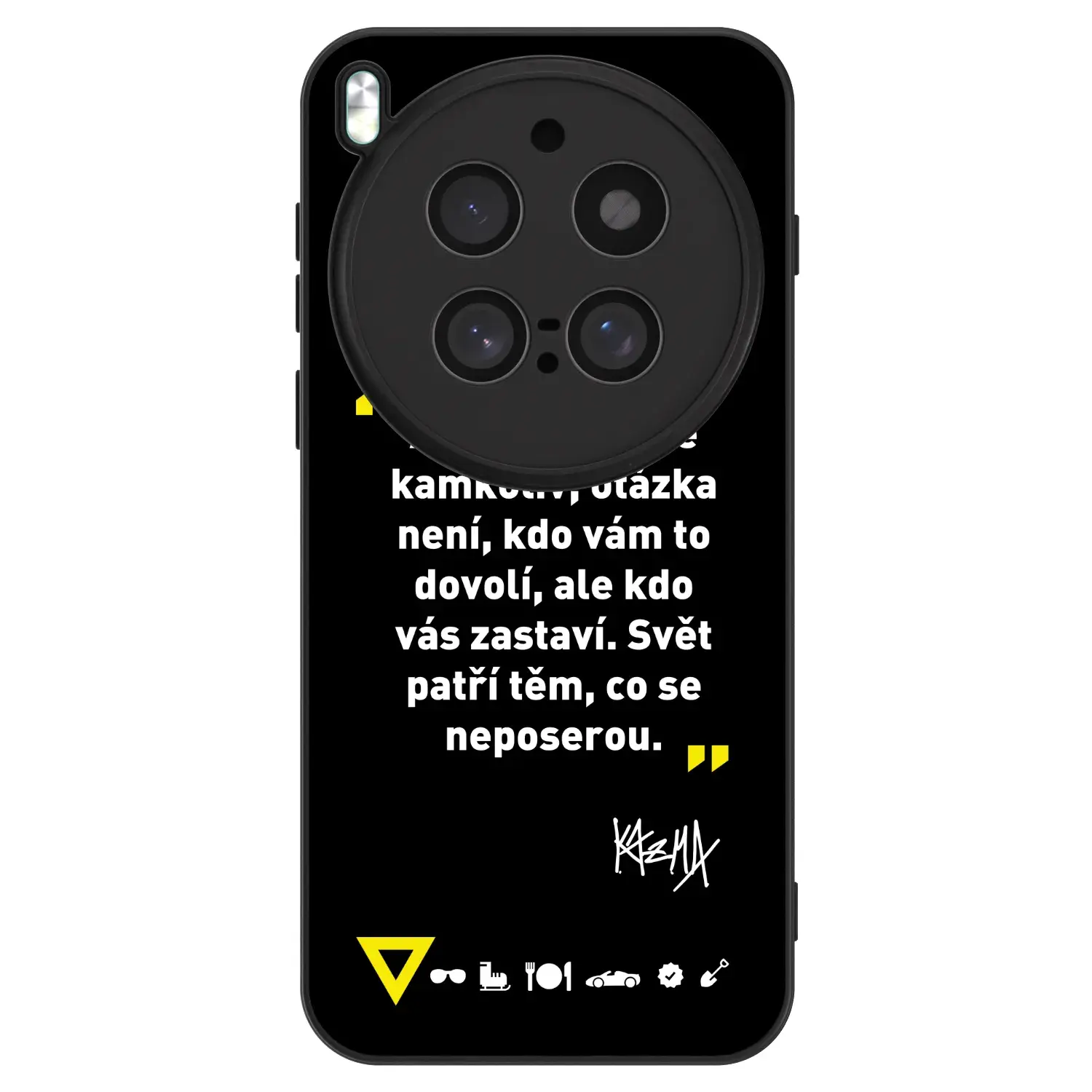 ULTIMATE CASE pro Vivo X300 Pro - Kazma - SVĚT PATŘÍ TĚM, CO SE NEPOSEROU