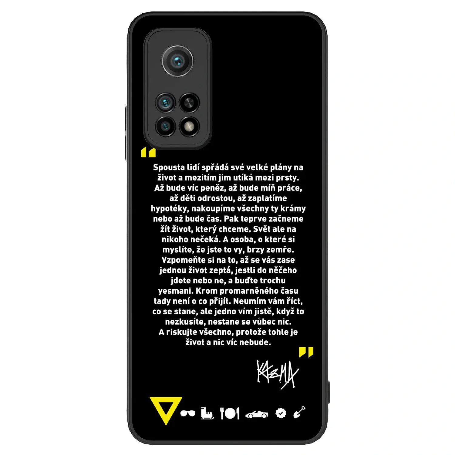 ULTIMATE CASE pro Xiaomi Mi 10T - Kazma - BUĎTE TROCHU YESMANI