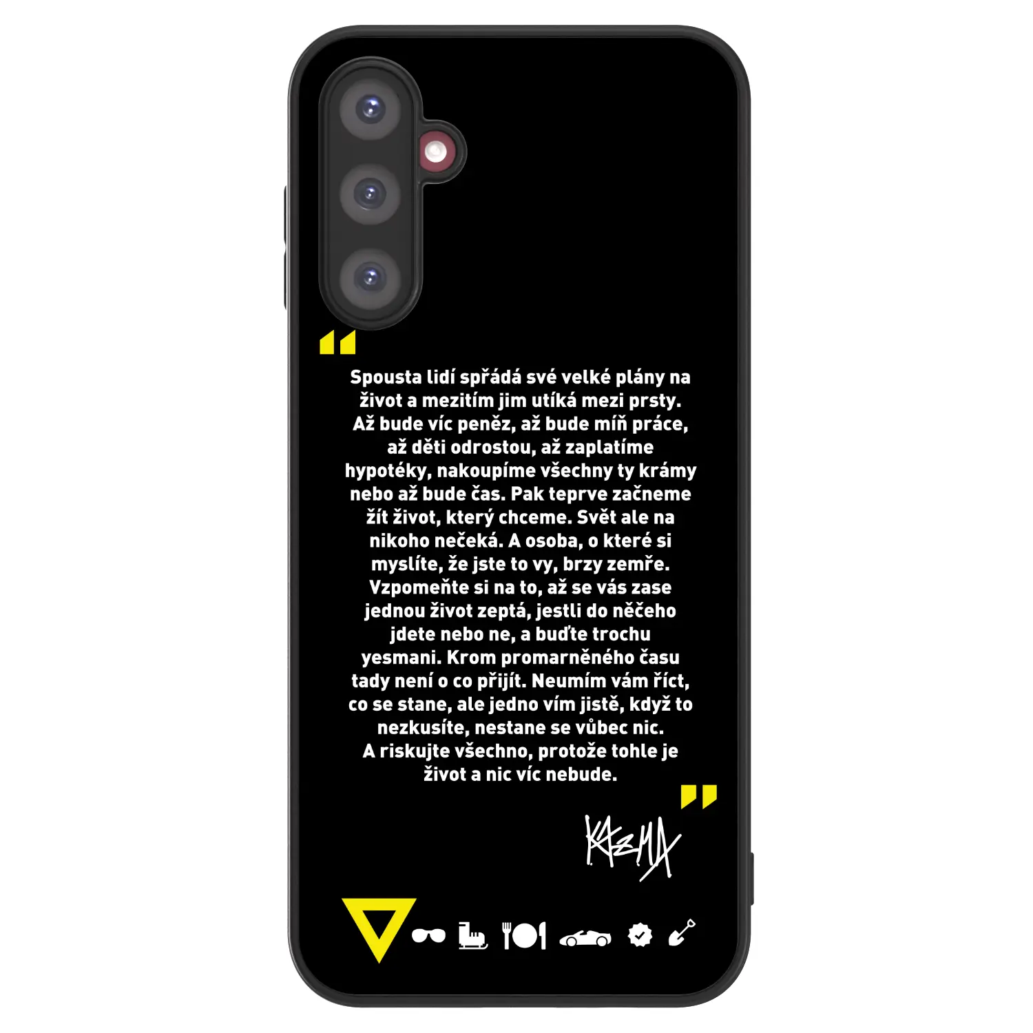 ULTIMATE CASE pro Samsung Galaxy A14 5G A146P - Kazma - BUĎTE TROCHU YESMANI