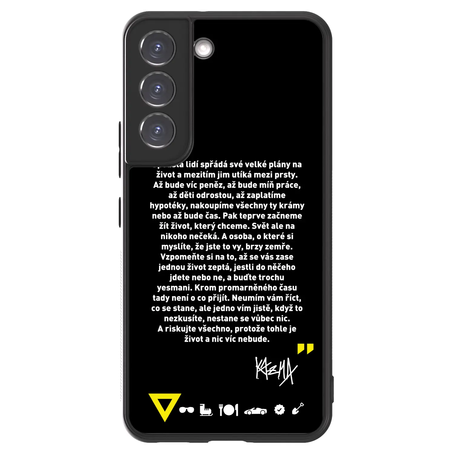 ULTIMATE CASE PowerShare pro Samsung Galaxy S22 5G - Kazma - BUĎTE TROCHU YESMANI