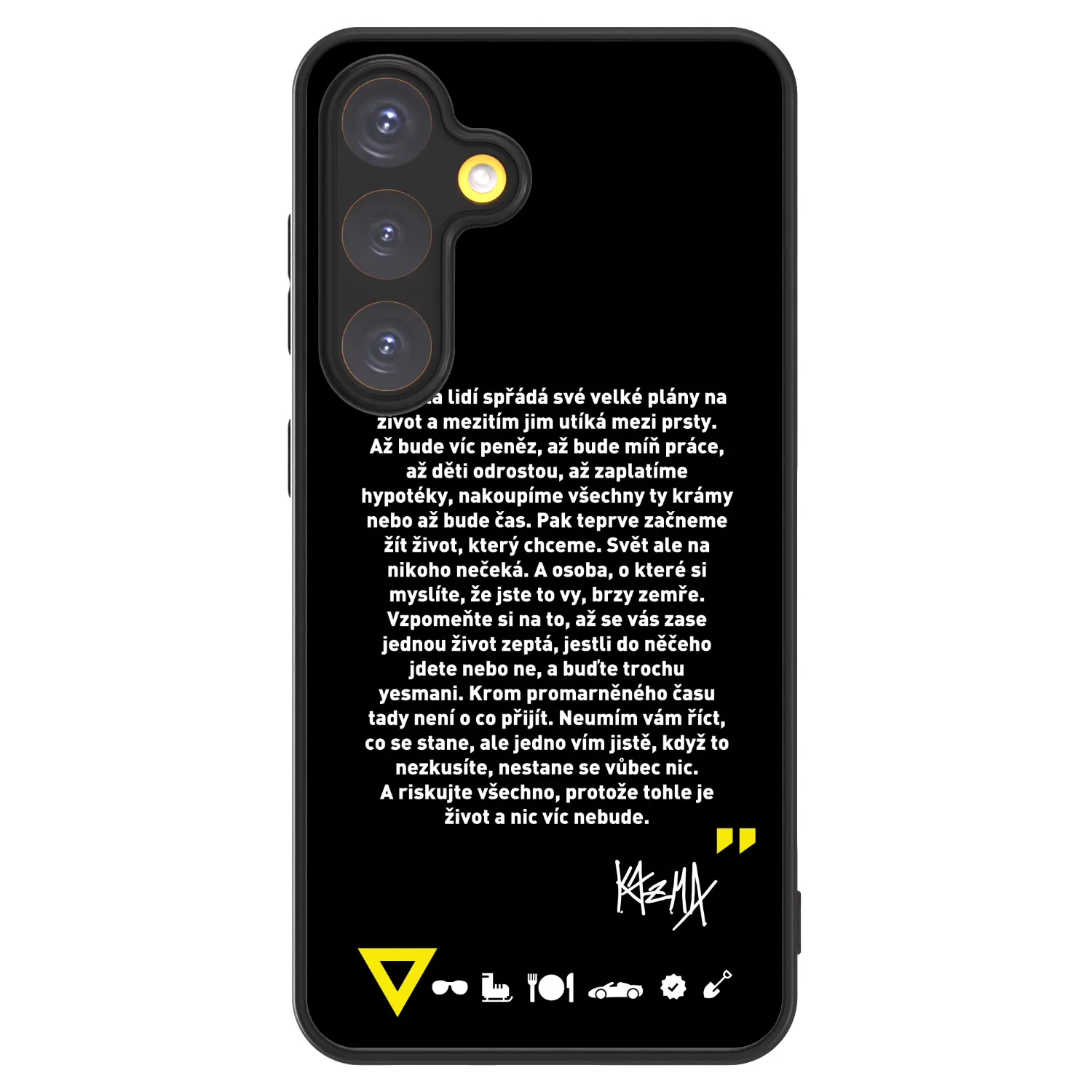 ULTIMATE CASE PowerShare pro Samsung Galaxy S24 S921B 5G - Kazma - BUĎTE TROCHU YESMANI