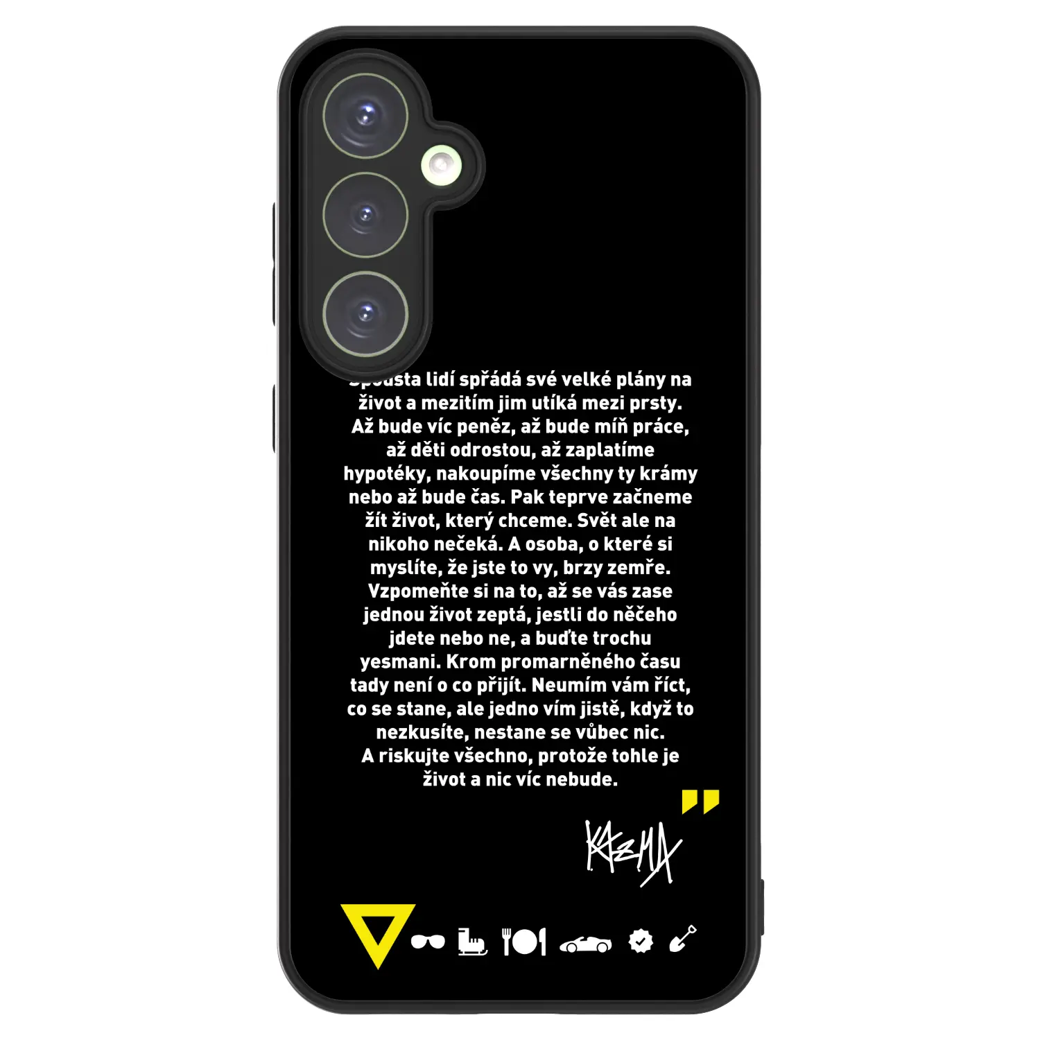 ULTIMATE CASE PowerShare pro Samsung Galaxy S23 FE S711B - Kazma - BUĎTE TROCHU YESMANI