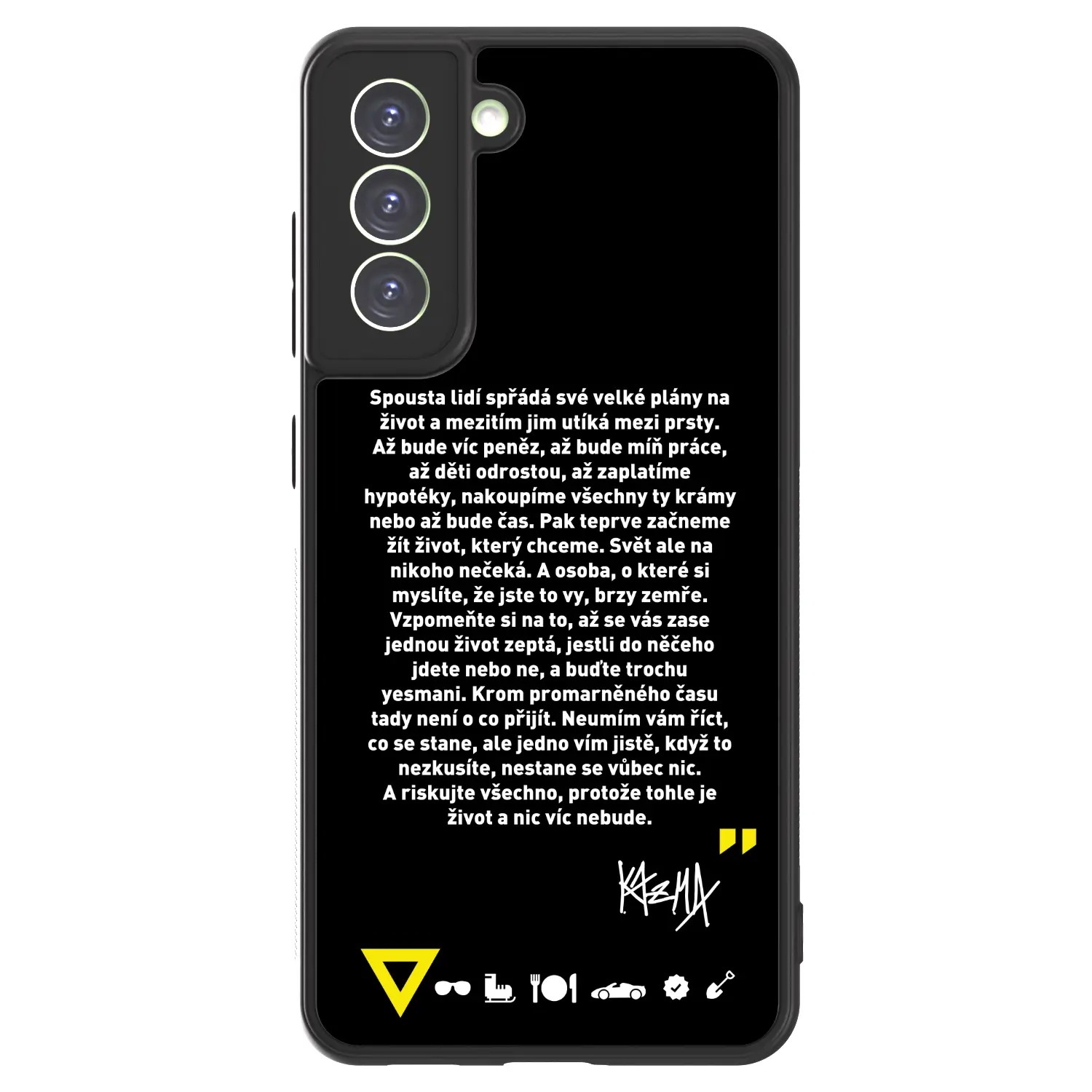 ULTIMATE CASE PowerShare pro Samsung Galaxy S21 FE 5G - Kazma - BUĎTE TROCHU YESMANI