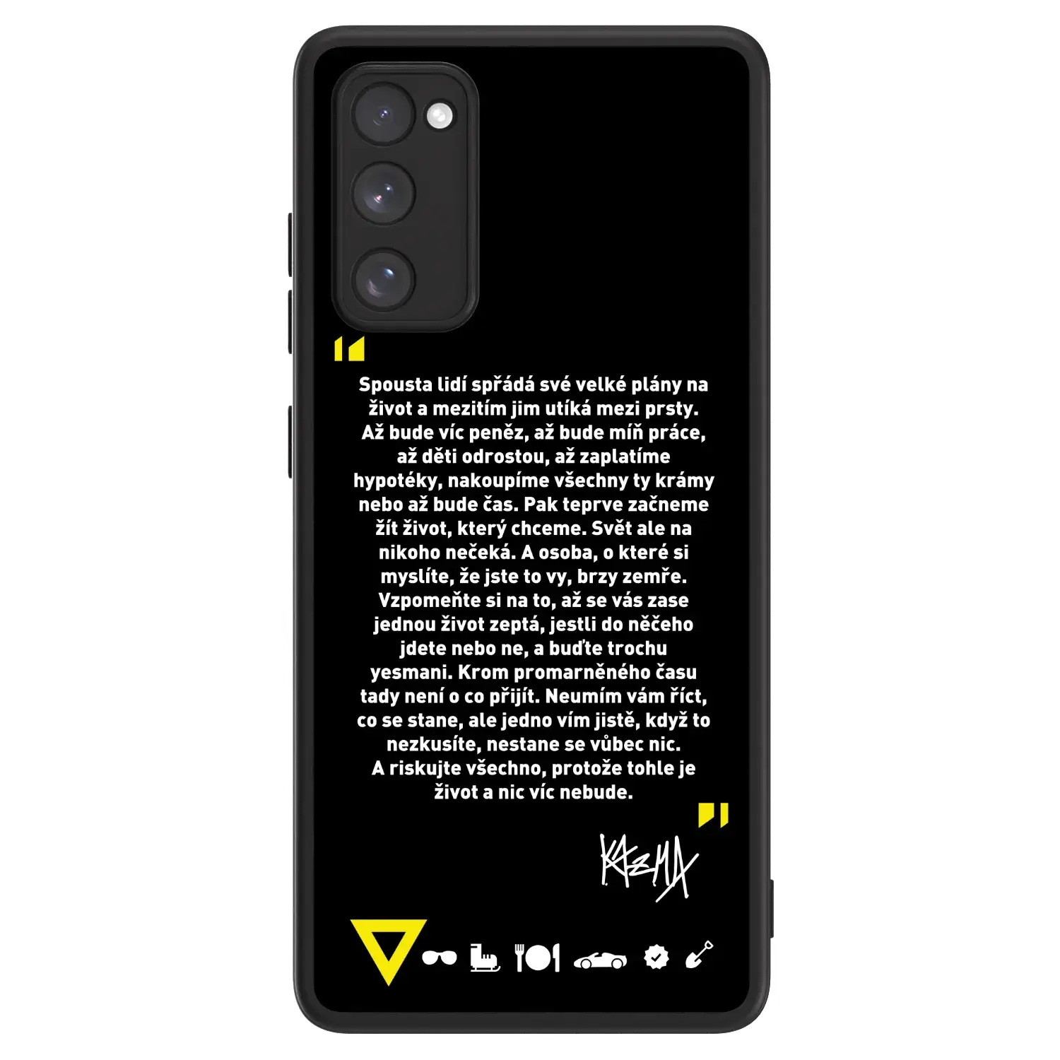 ULTIMATE CASE PowerShare pro Samsung Galaxy S20 FE - Kazma - BUĎTE TROCHU YESMANI