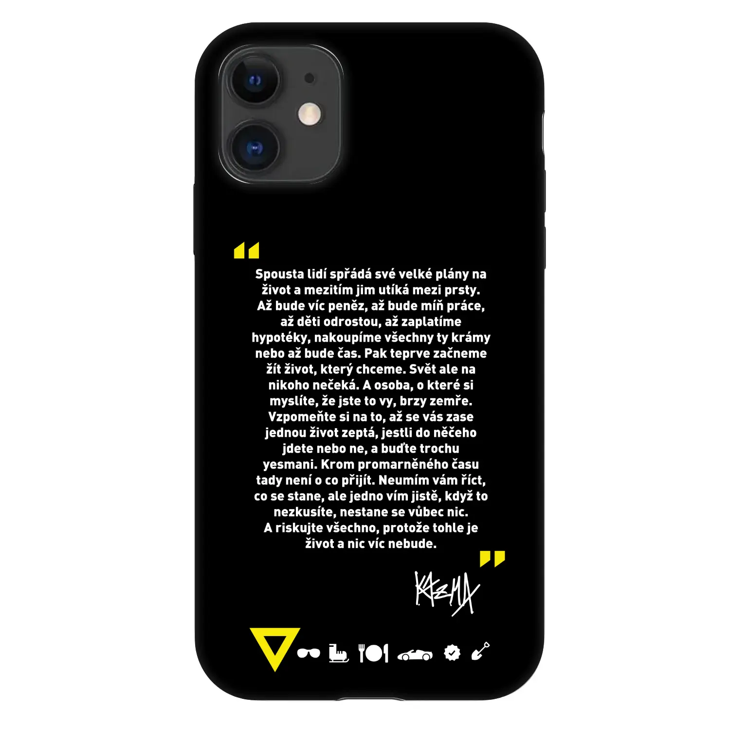 Fashion Case pro Apple iPhone 11 - Kazma - BUĎTE TROCHU YESMANI