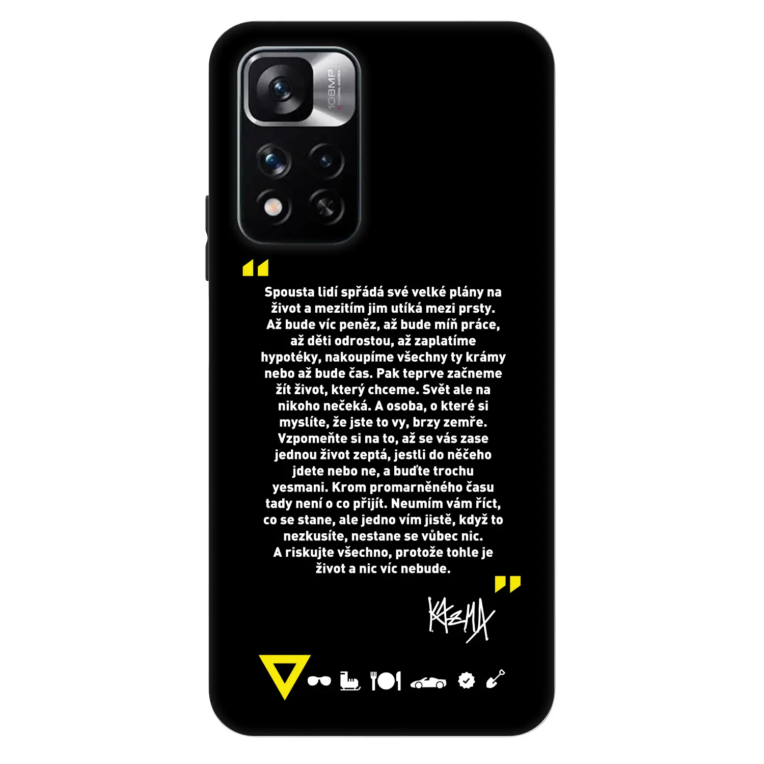 Fashion Case pro Xiaomi Redmi Note 11 Pro 5G - Kazma - BUĎTE TROCHU YESMANI