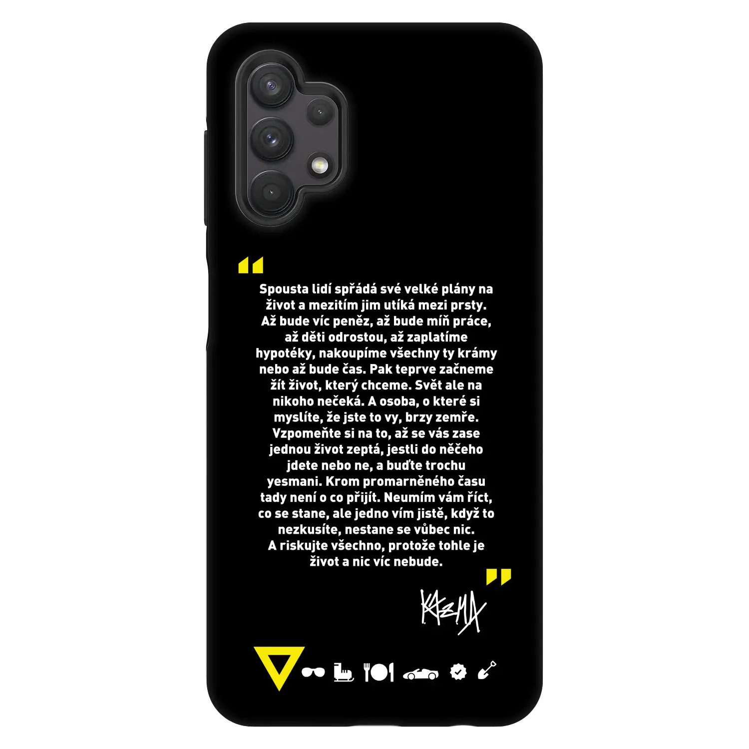 Fashion Case pro Samsung Galaxy A32 5G A326B - Kazma - BUĎTE TROCHU YESMANI