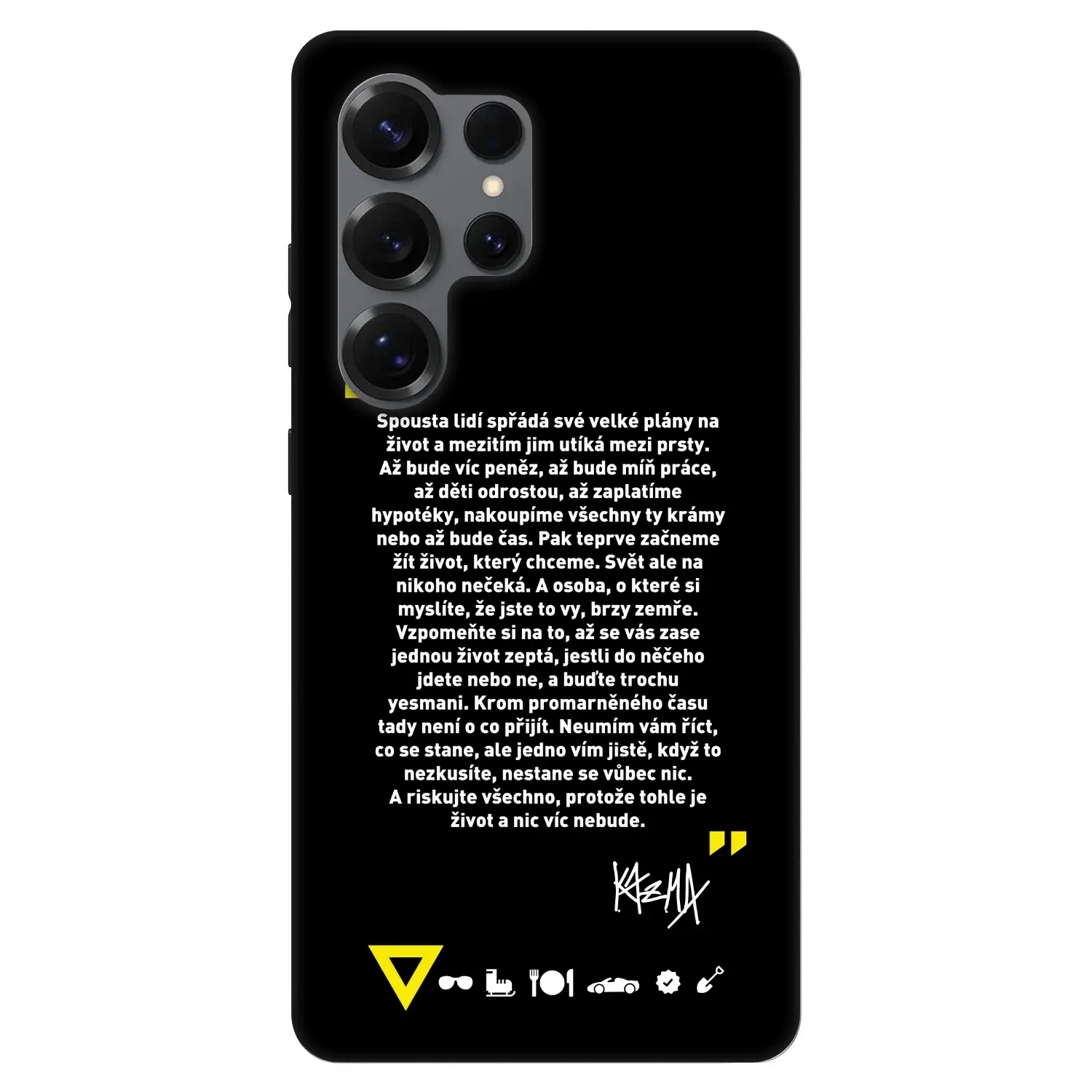 Fashion Case PowerShare pro Samsung Galaxy S25 Ultra 5G - Kazma - BUĎTE TROCHU YESMANI