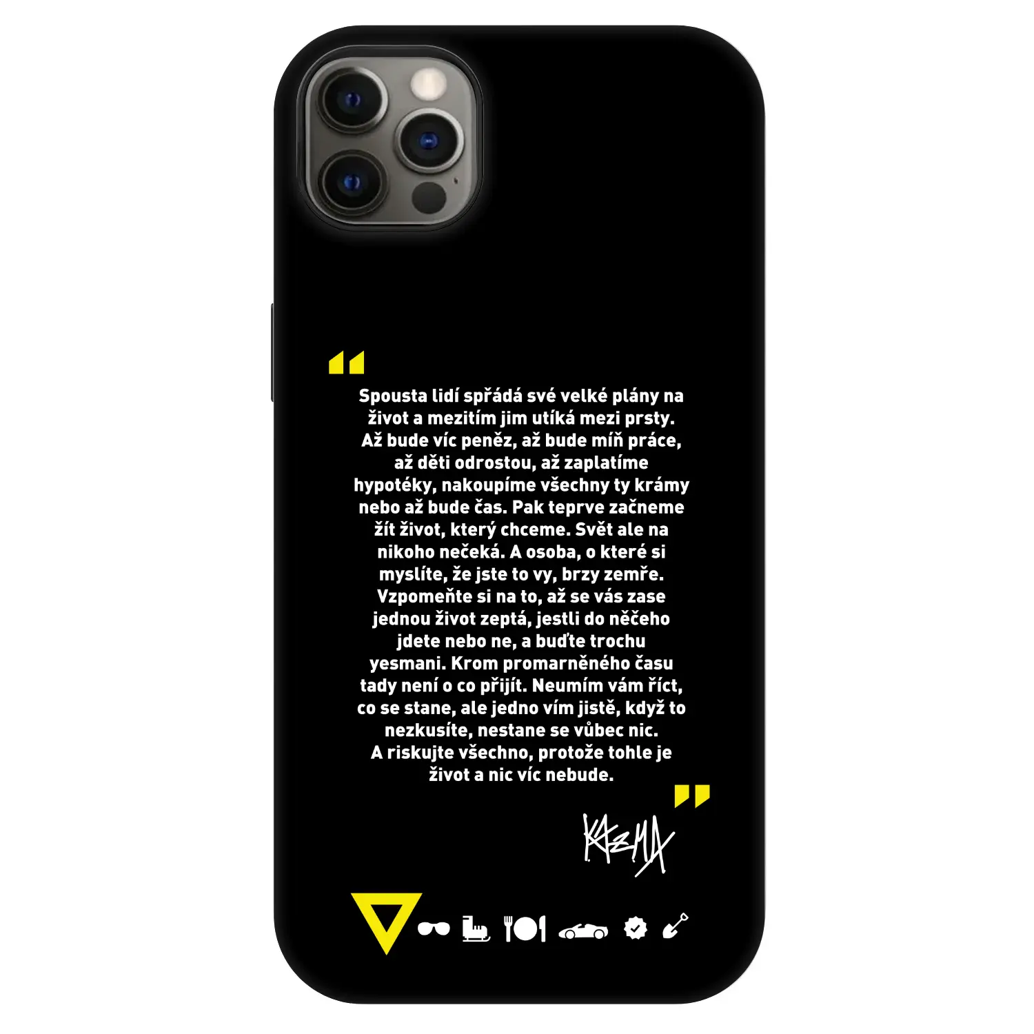 Fashion Case MagSafe Apple iPhone 12 Pro Max - Kazma - BUĎTE TROCHU YESMANI