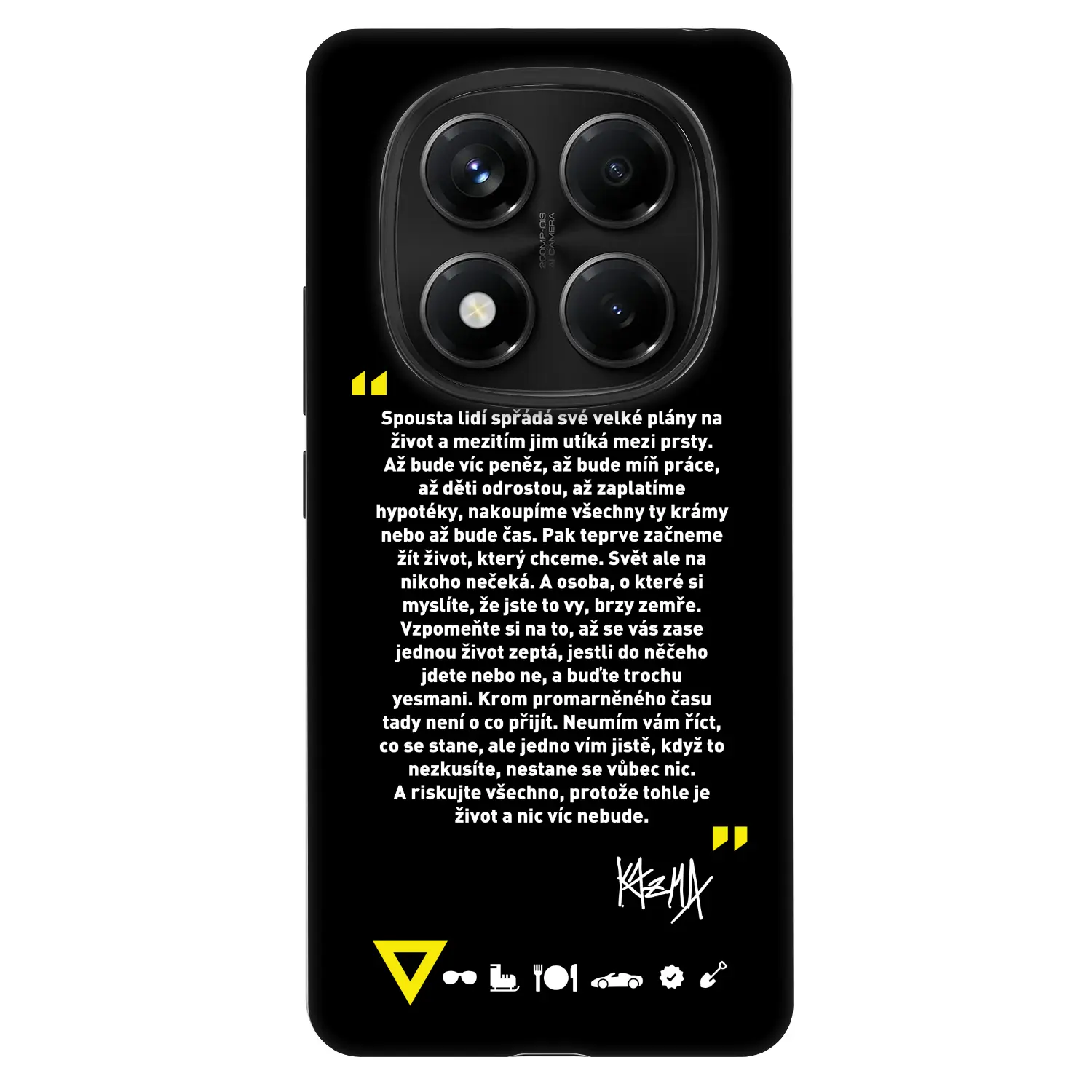 Fashion Case pro Xiaomi Redmi Note 14 Pro 4G - Kazma - BUĎTE TROCHU YESMANI