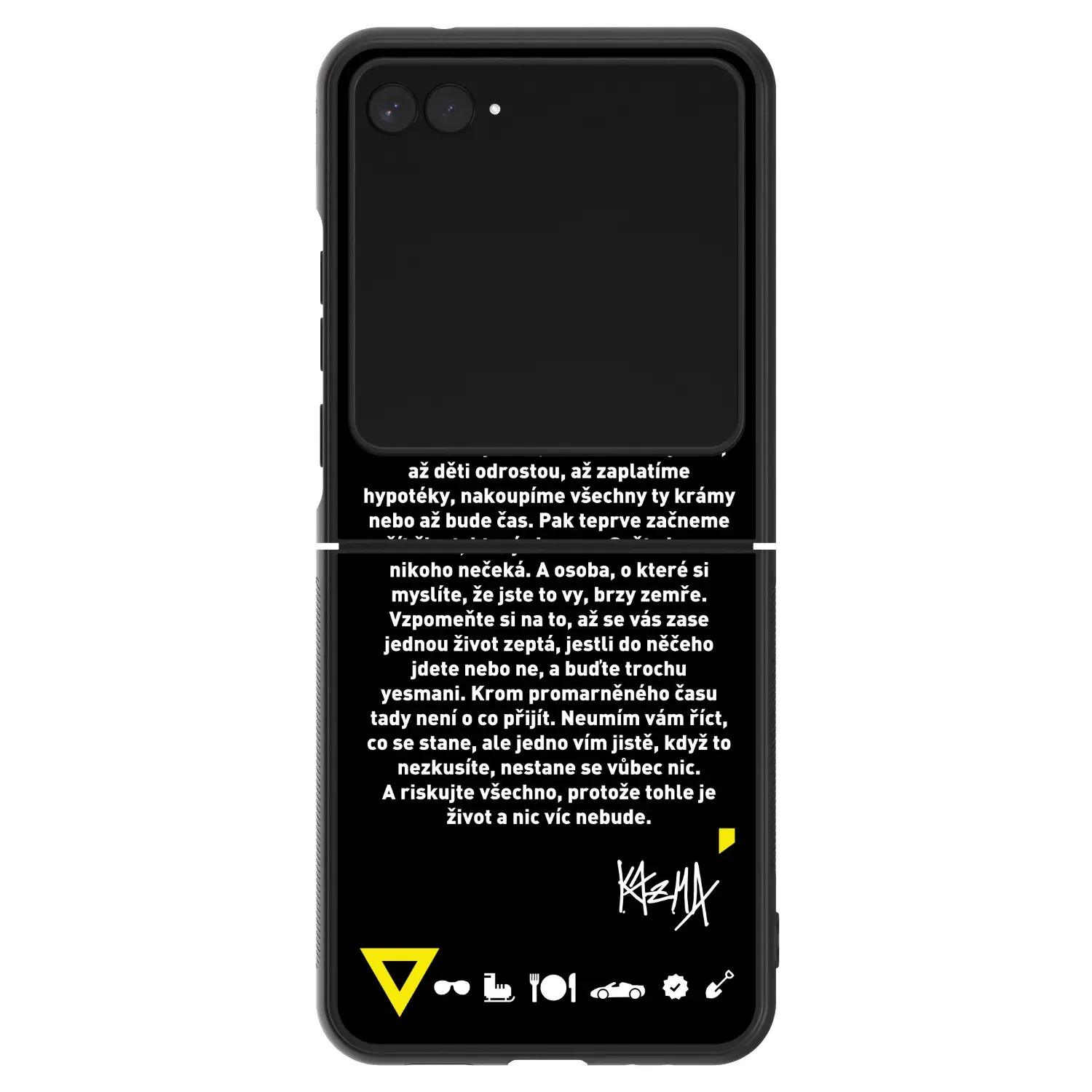 ULTIMATE CASE pro Motorola Razr 60 - Kazma - BUĎTE TROCHU YESMANI