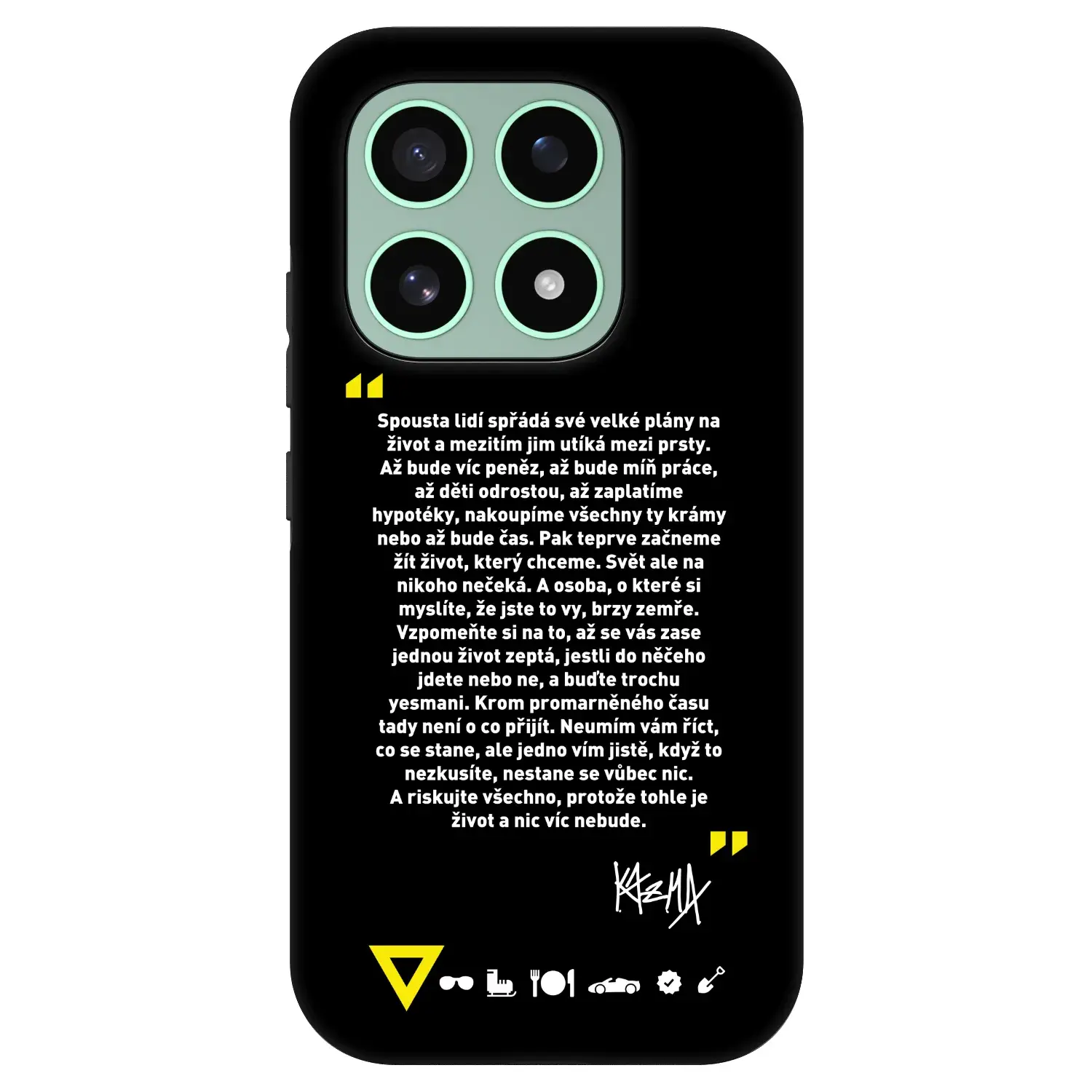 Fashion Case pro Xiaomi 17 - Kazma - BUĎTE TROCHU YESMANI
