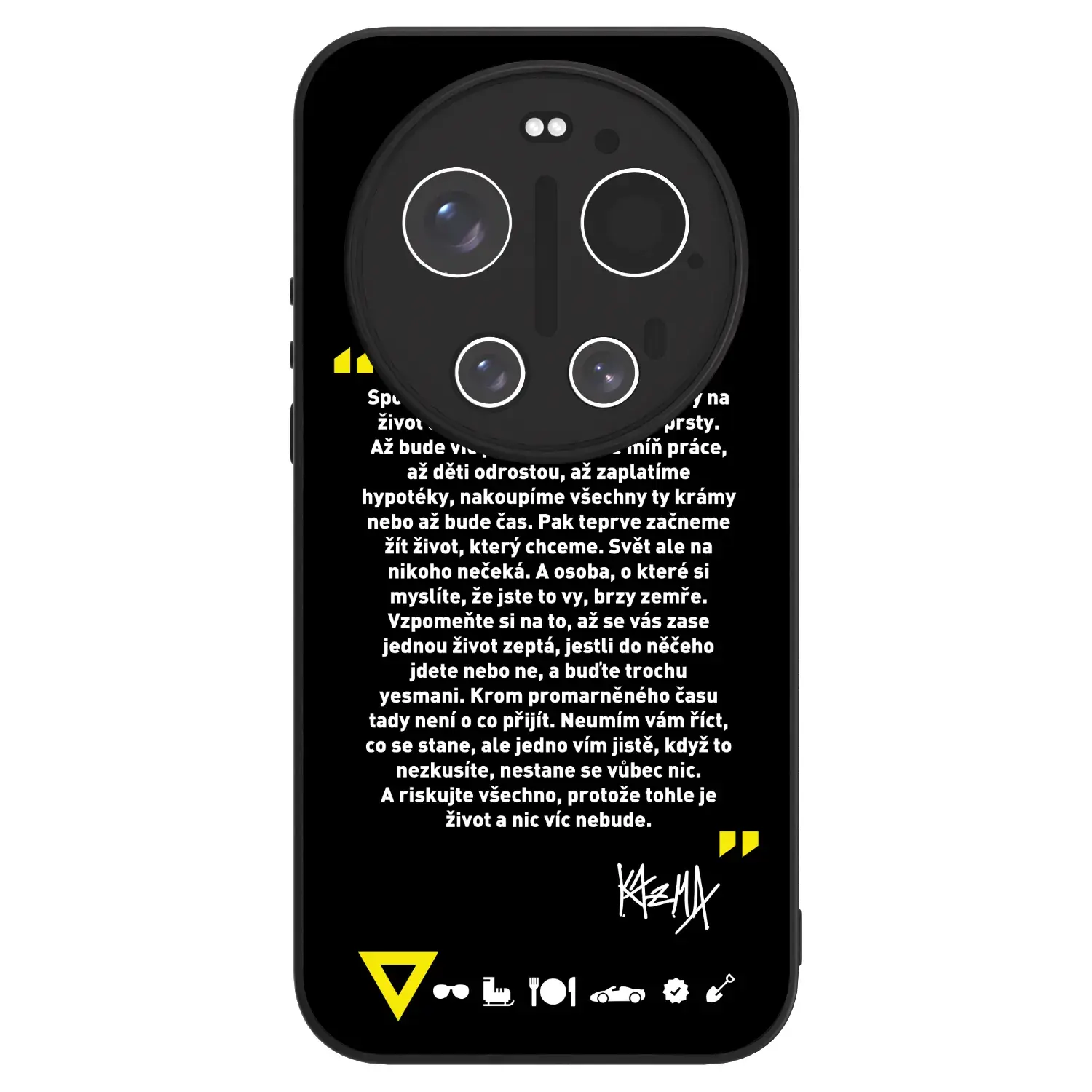 ULTIMATE CASE pro Xiaomi 17 Ultra - Kazma - BUĎTE TROCHU YESMANI