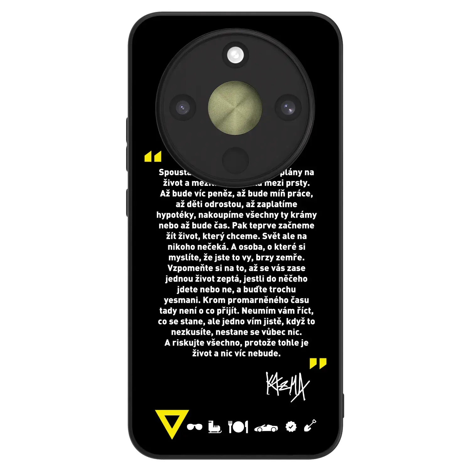 ULTIMATE CASE pro Honor Magic8 Lite 5G - Kazma - BUĎTE TROCHU YESMANI