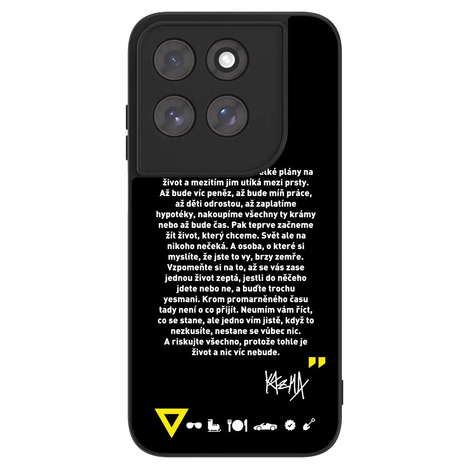 ULTIMATE CASE pro Motorola Moto G77 - Kazma - BUĎTE TROCHU YESMANI