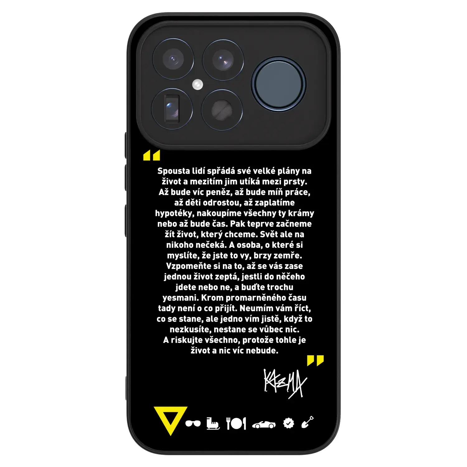 ULTIMATE CASE pro Xiaomi Poco F8 Ultra - Kazma - BUĎTE TROCHU YESMANI