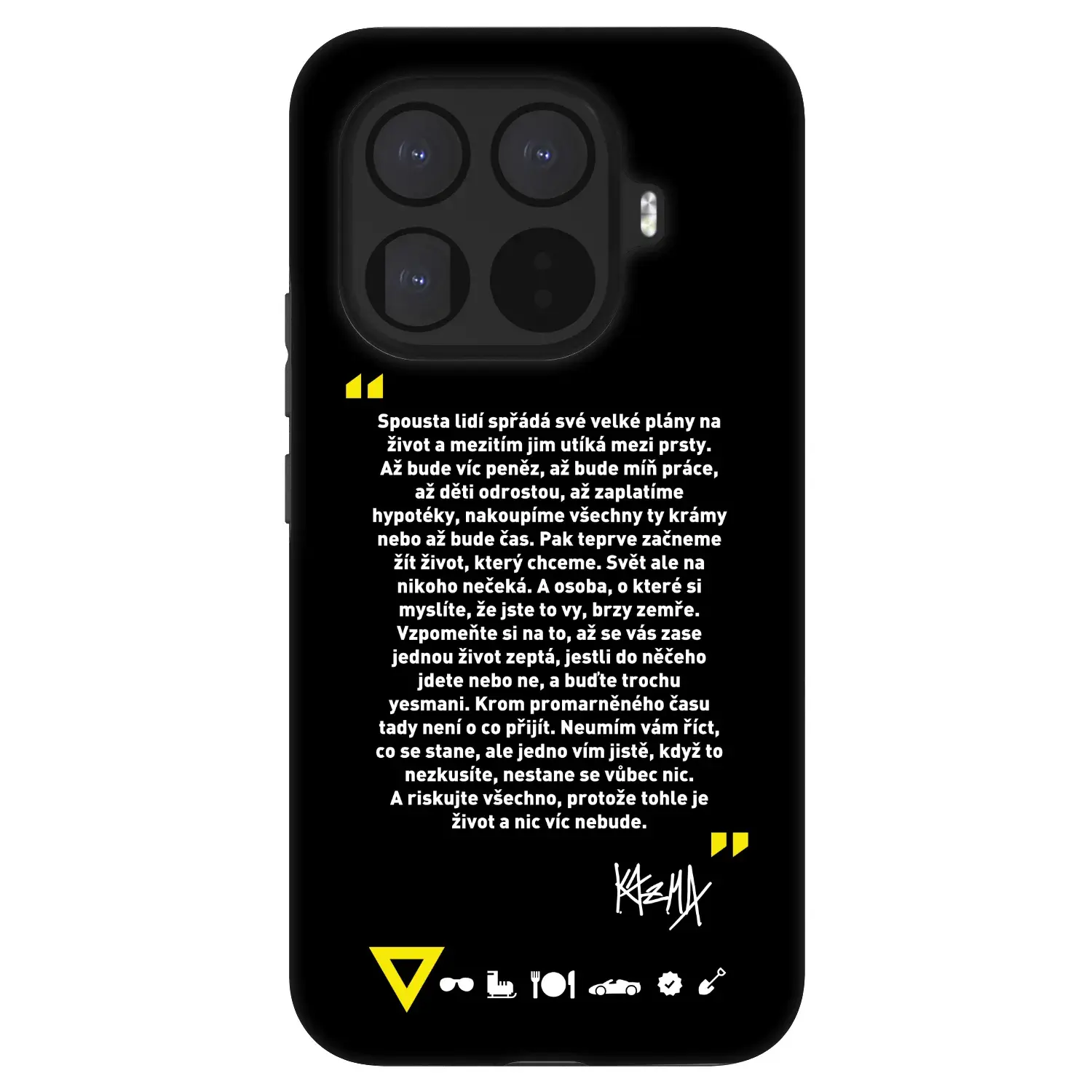 Fashion Case pro Xiaomi 15T Pro - Kazma - BUĎTE TROCHU YESMANI