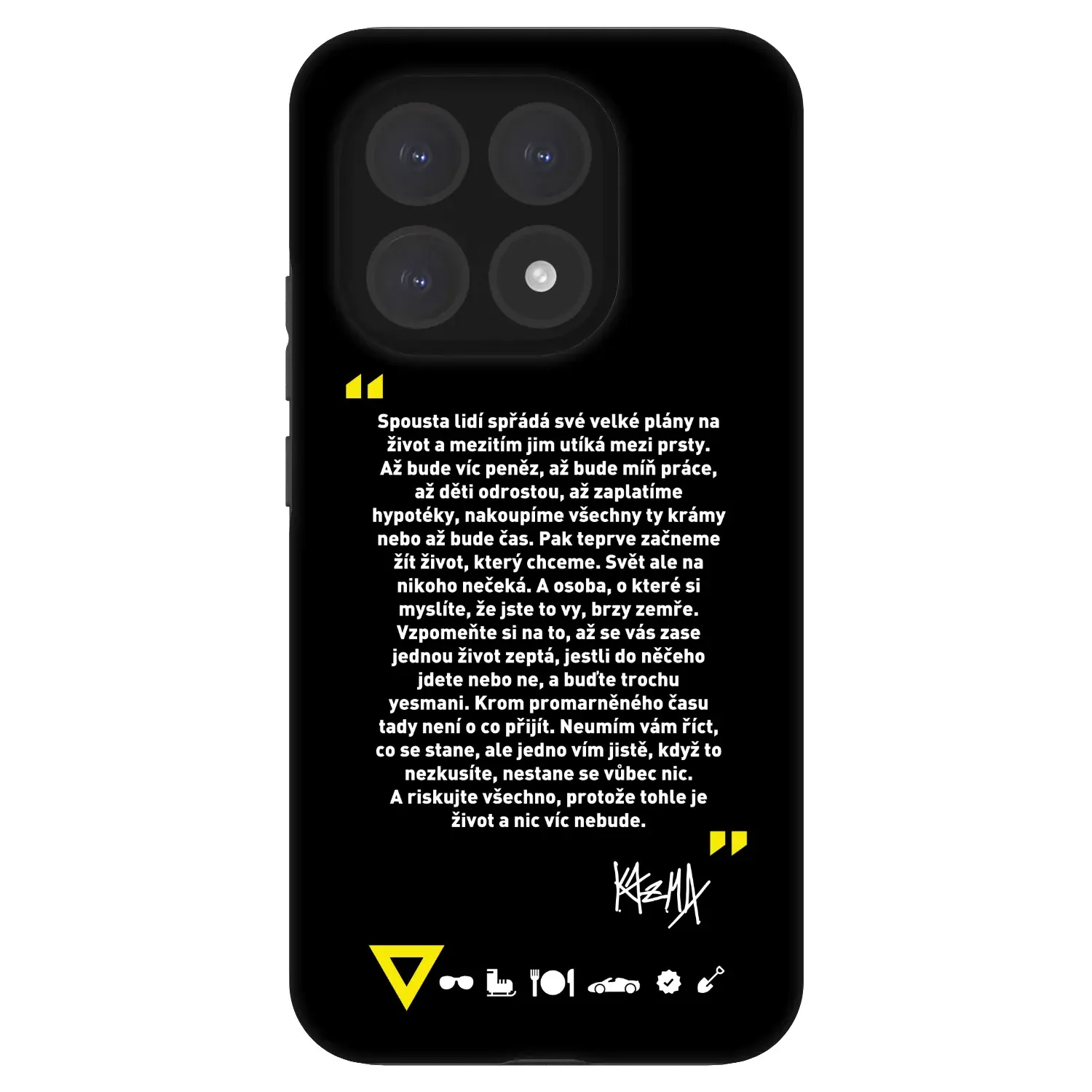 Fashion Case pro Xiaomi 15T - Kazma - BUĎTE TROCHU YESMANI