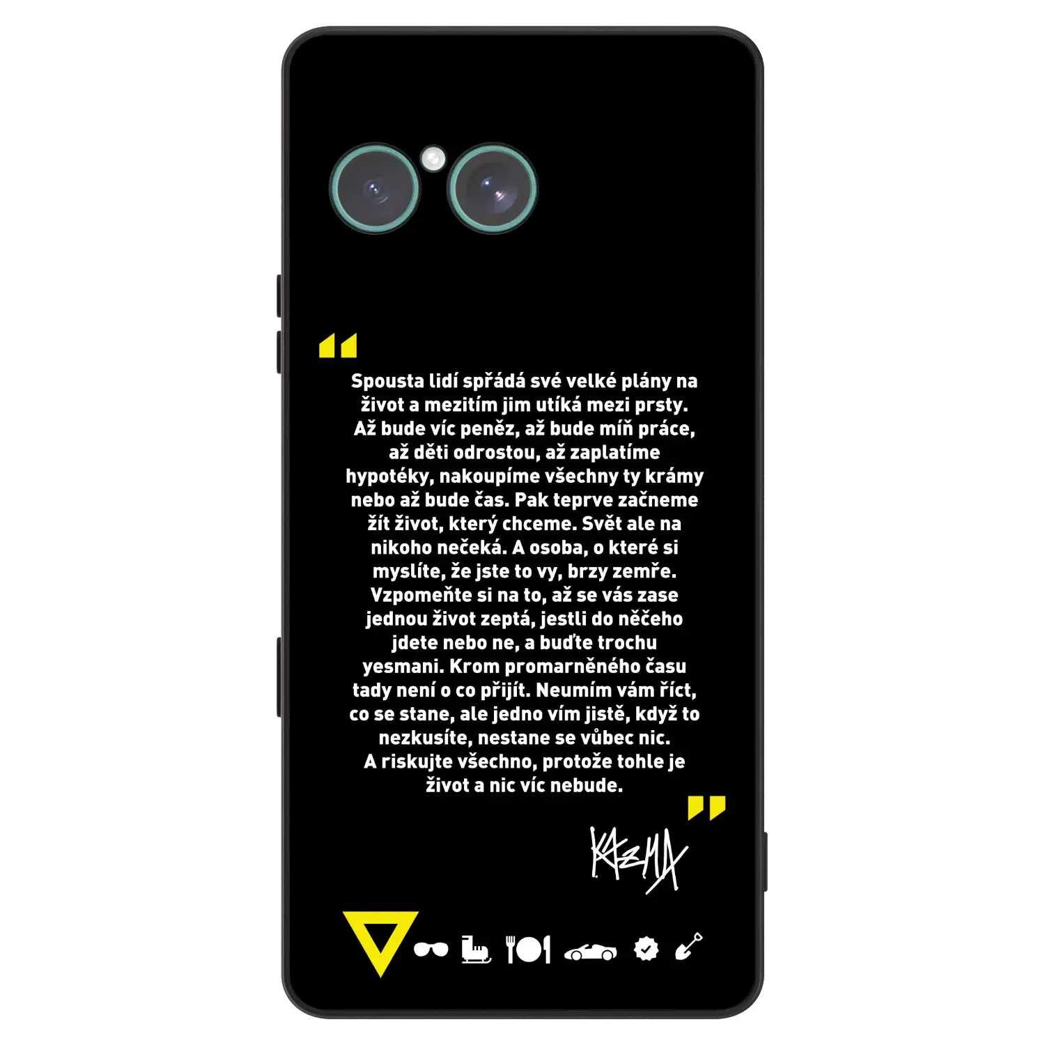 ULTIMATE CASE pro Sony Xperia 10 VII - Kazma - BUĎTE TROCHU YESMANI