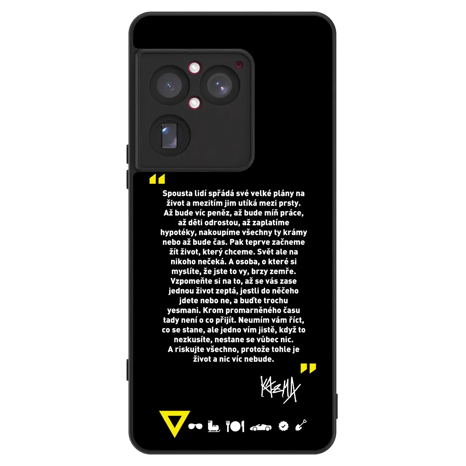 ULTIMATE CASE pro Sony Xperia 1 VIII 5G - Kazma - BUĎTE TROCHU YESMANI