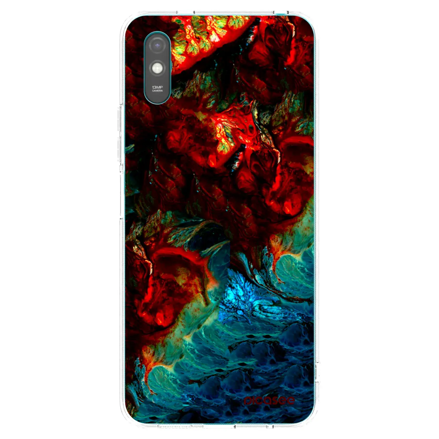 Silikonový průhledný obal pro Xiaomi Redmi 9AT - Universe