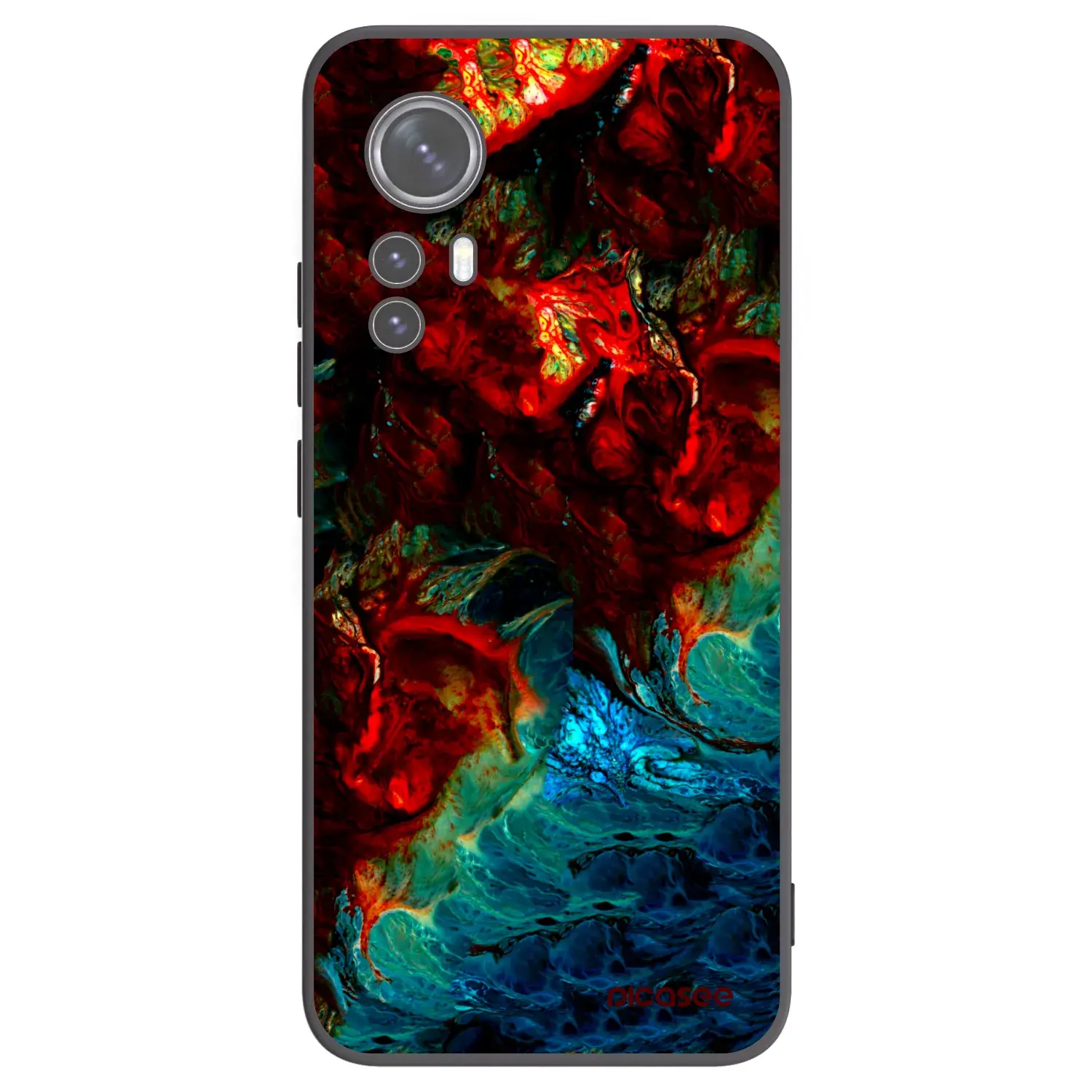 Silikonový černý obal pro Xiaomi 12X - Universe