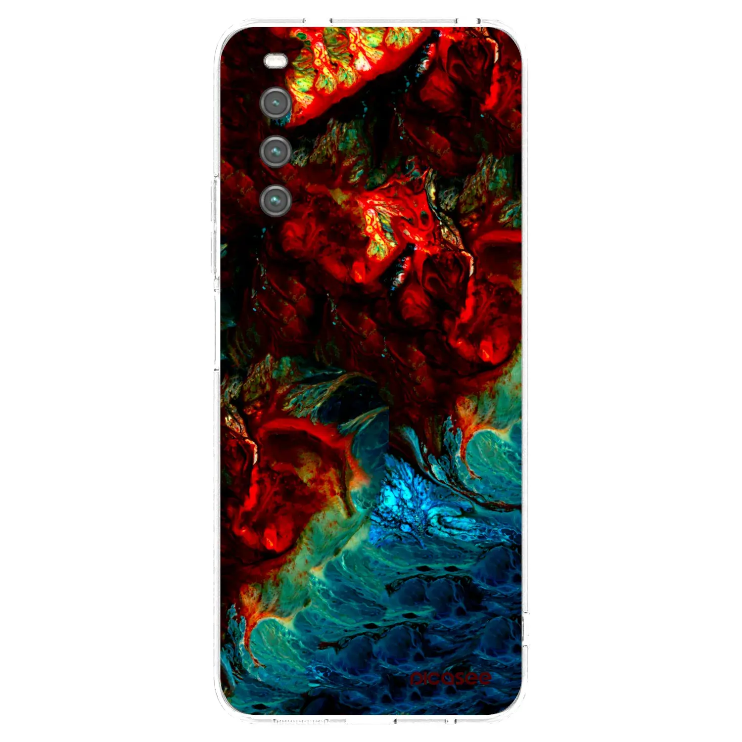 Silikonový průhledný obal pro Sony Xperia 10 IV 5G - Universe