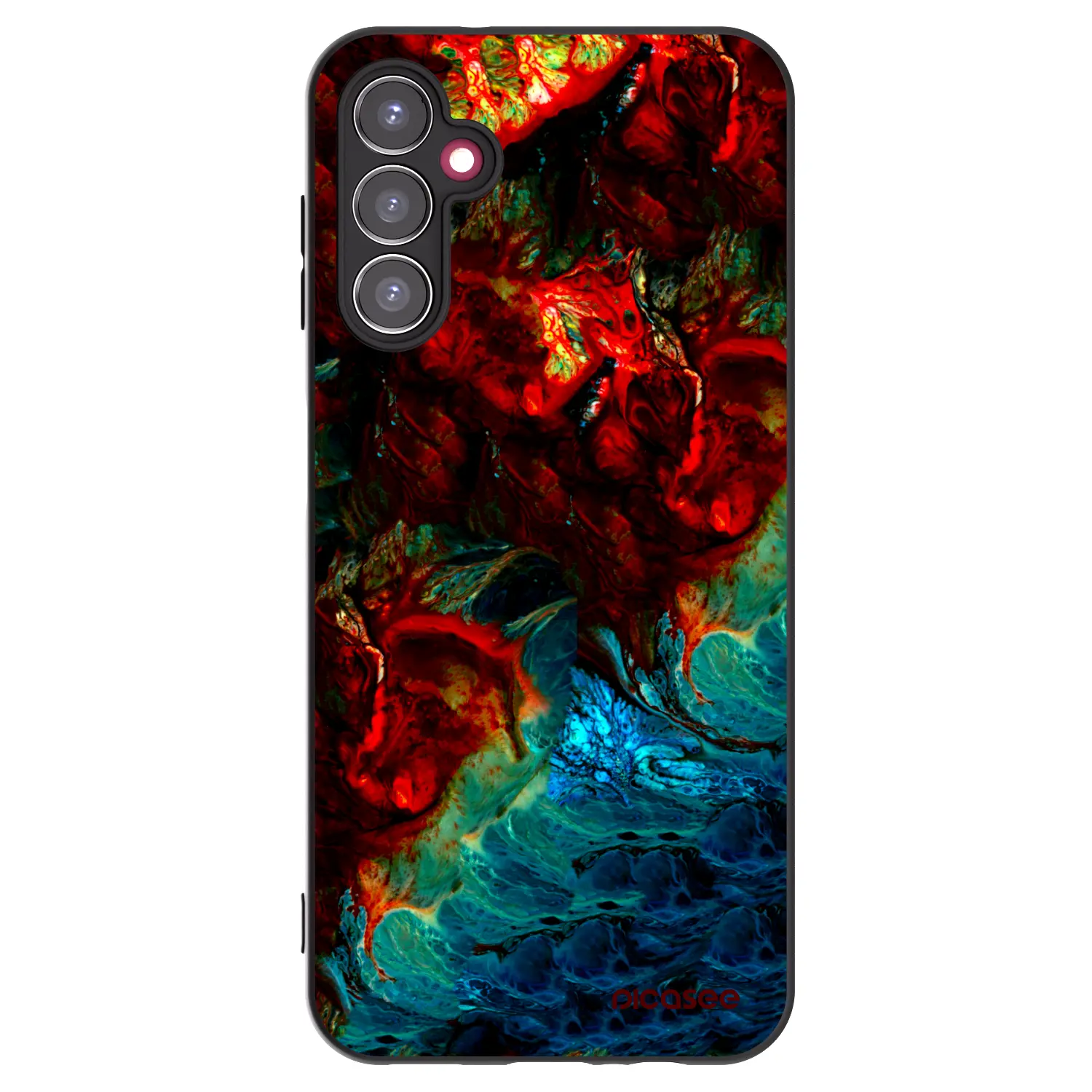 Silikonový černý obal pro Samsung Galaxy A14 5G A146P - Universe