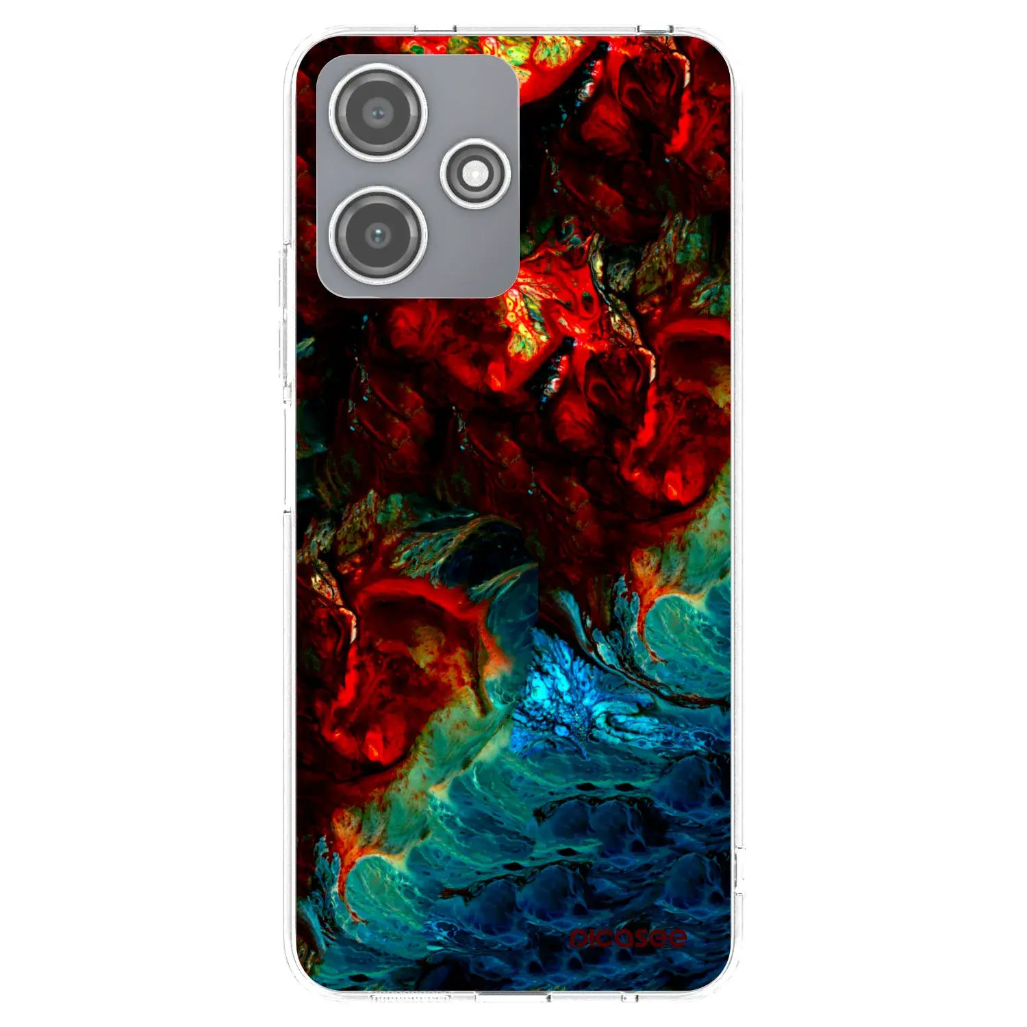 Silikonový průhledný obal pro Xiaomi Redmi 12 5G - Universe
