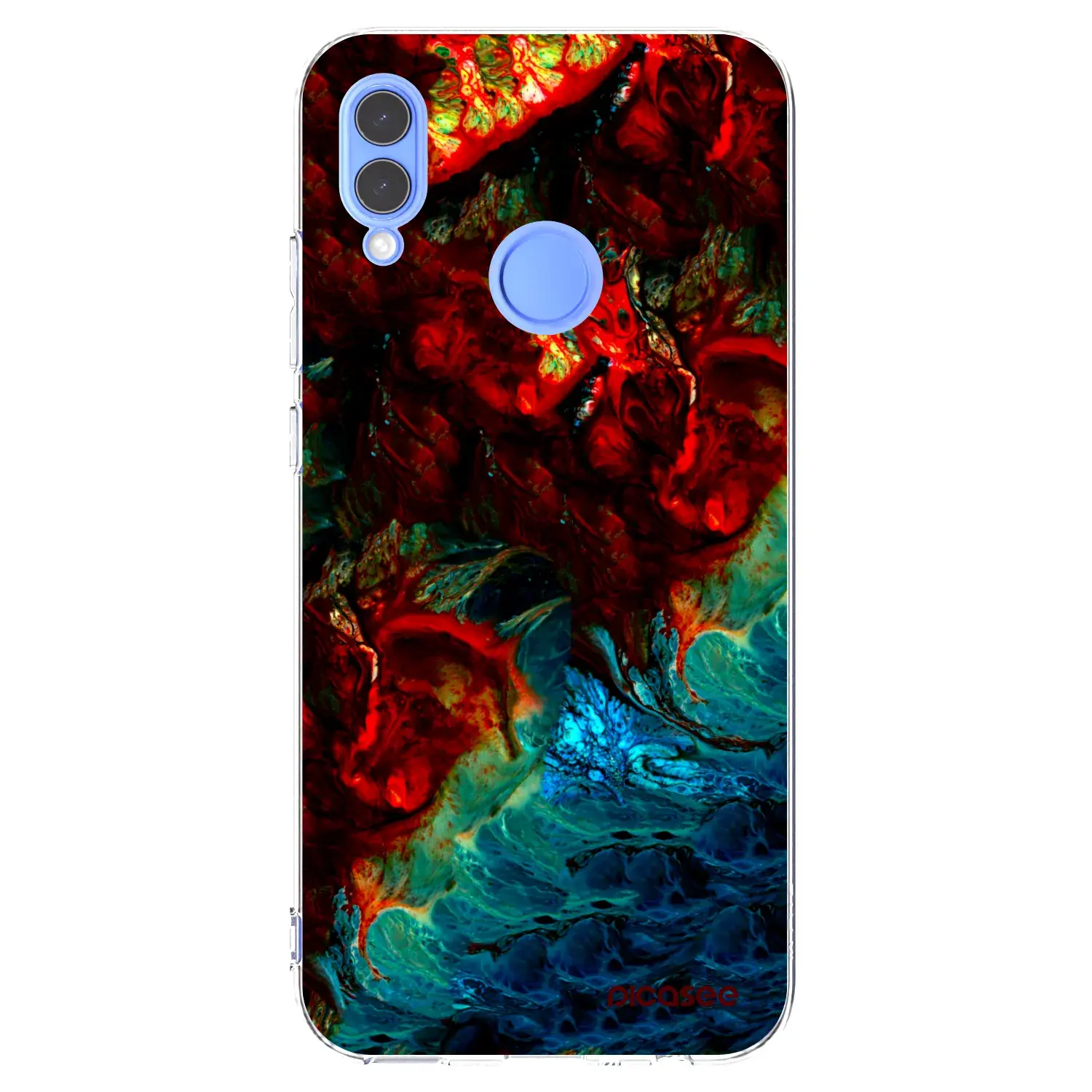 Silikonový průhledný obal pro Honor 10 Lite - Universe