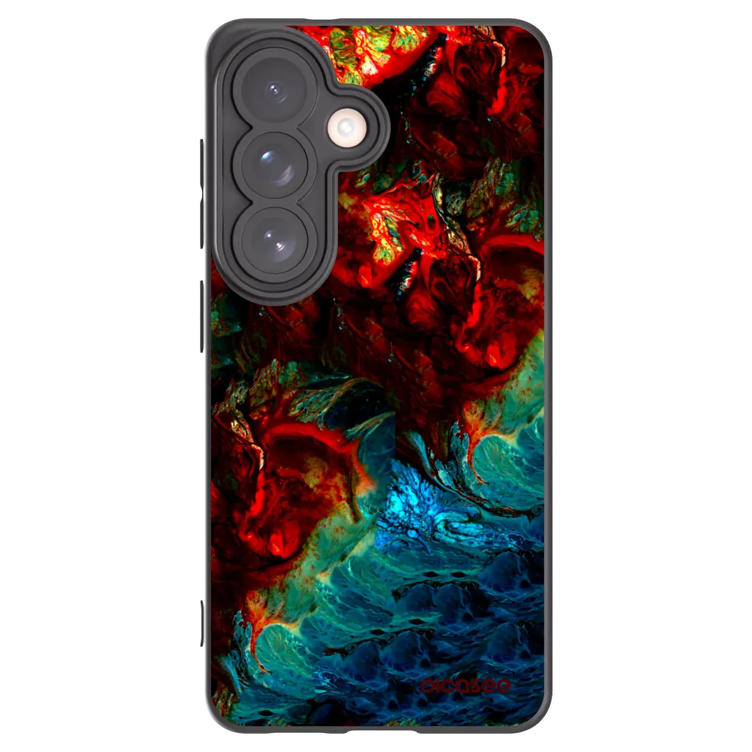 Silikonový černý obal pro Samsung Galaxy S26 - Universe