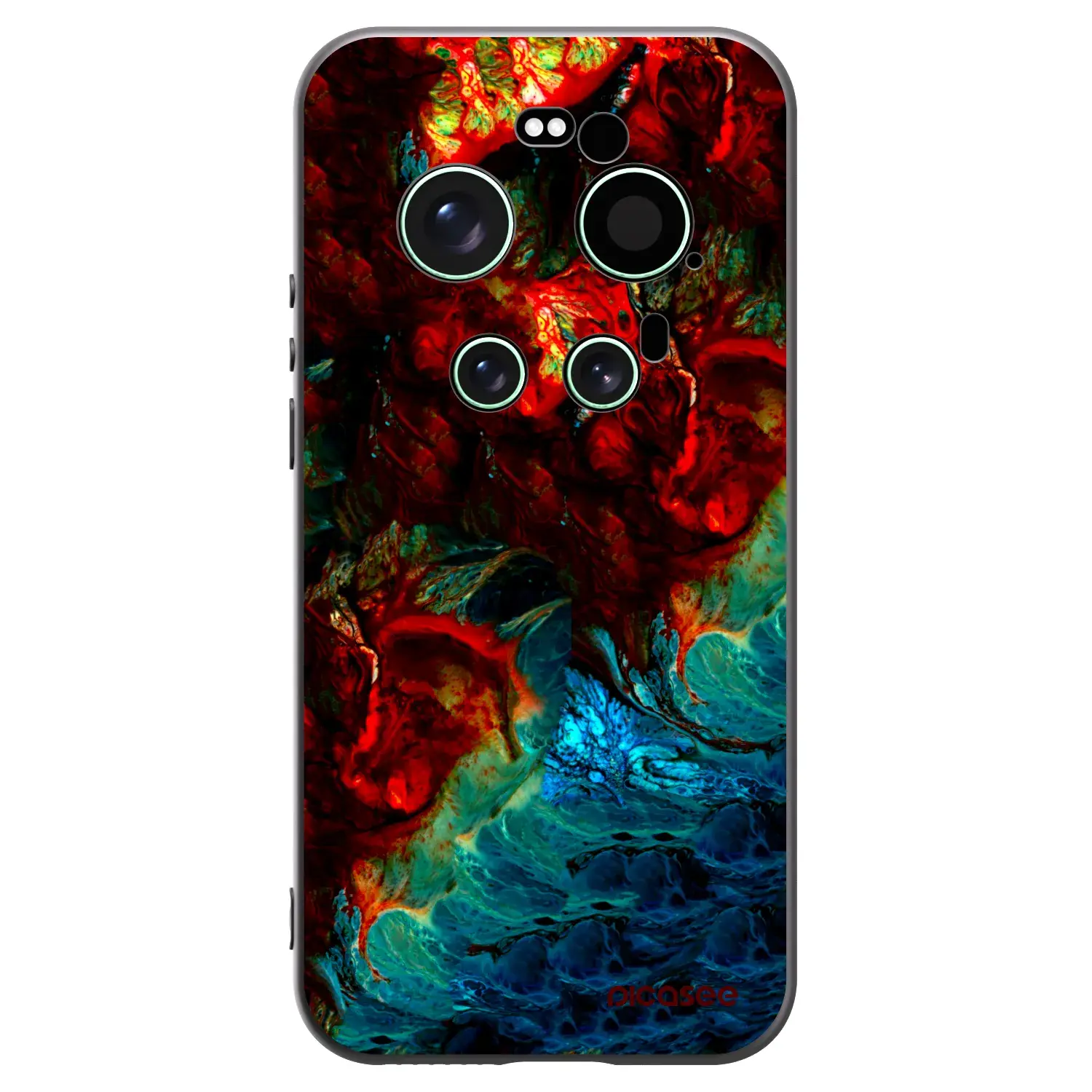Silikonový černý obal pro Xiaomi 17 Ultra - Universe