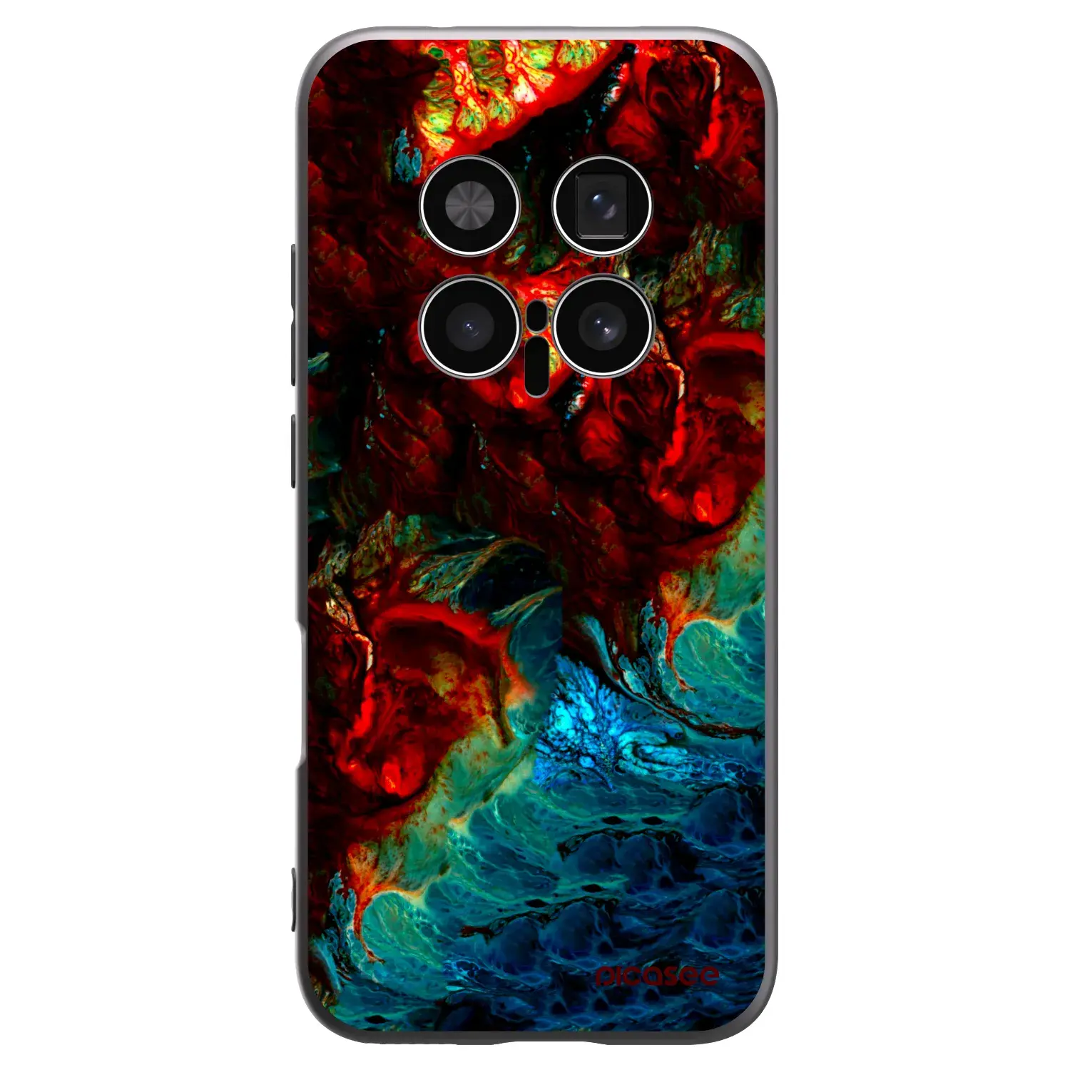 Silikonový černý obal pro Honor Magic8 Pro 5G - Universe