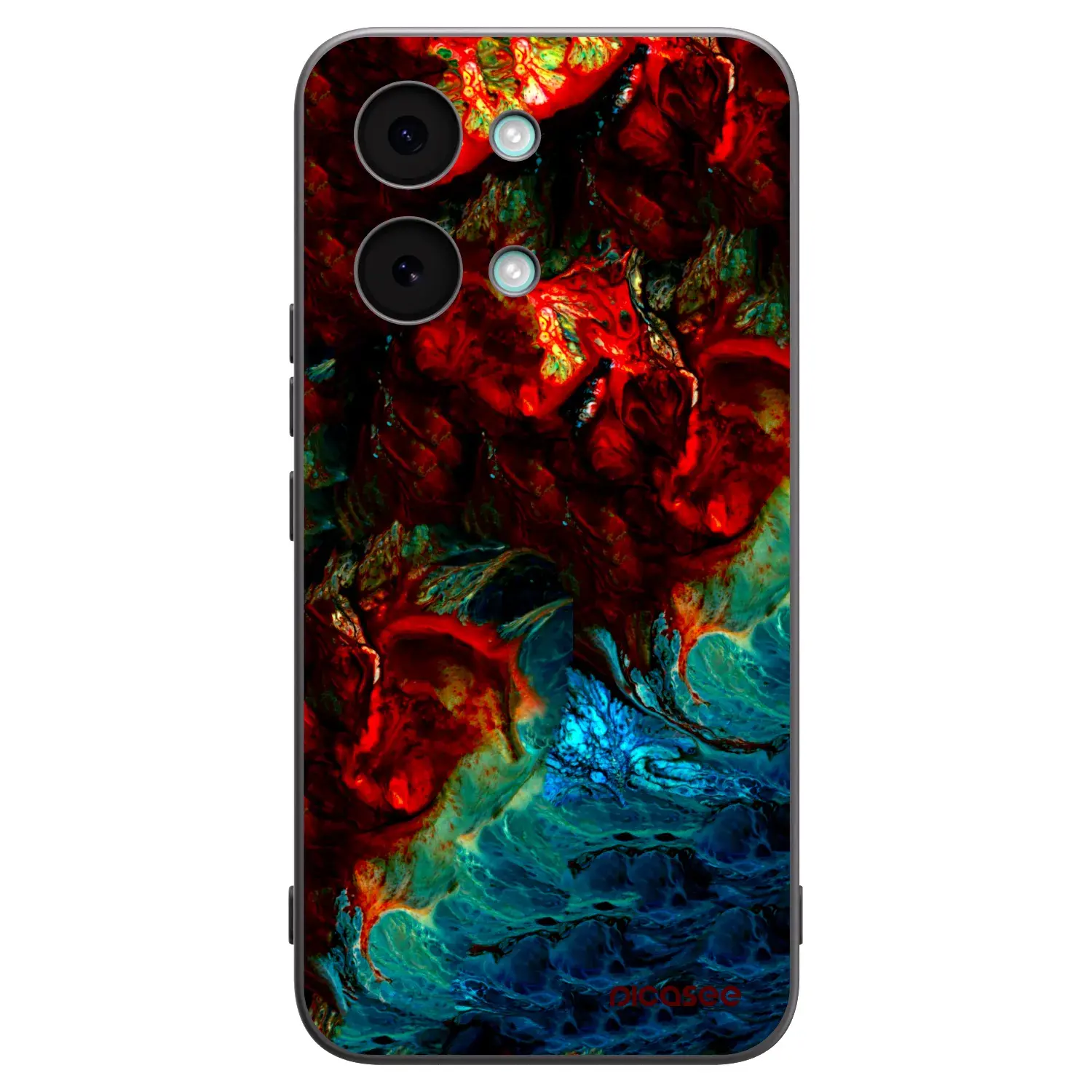 Silikonový černý obal pro Xiaomi Poco X8 Pro Max - Universe