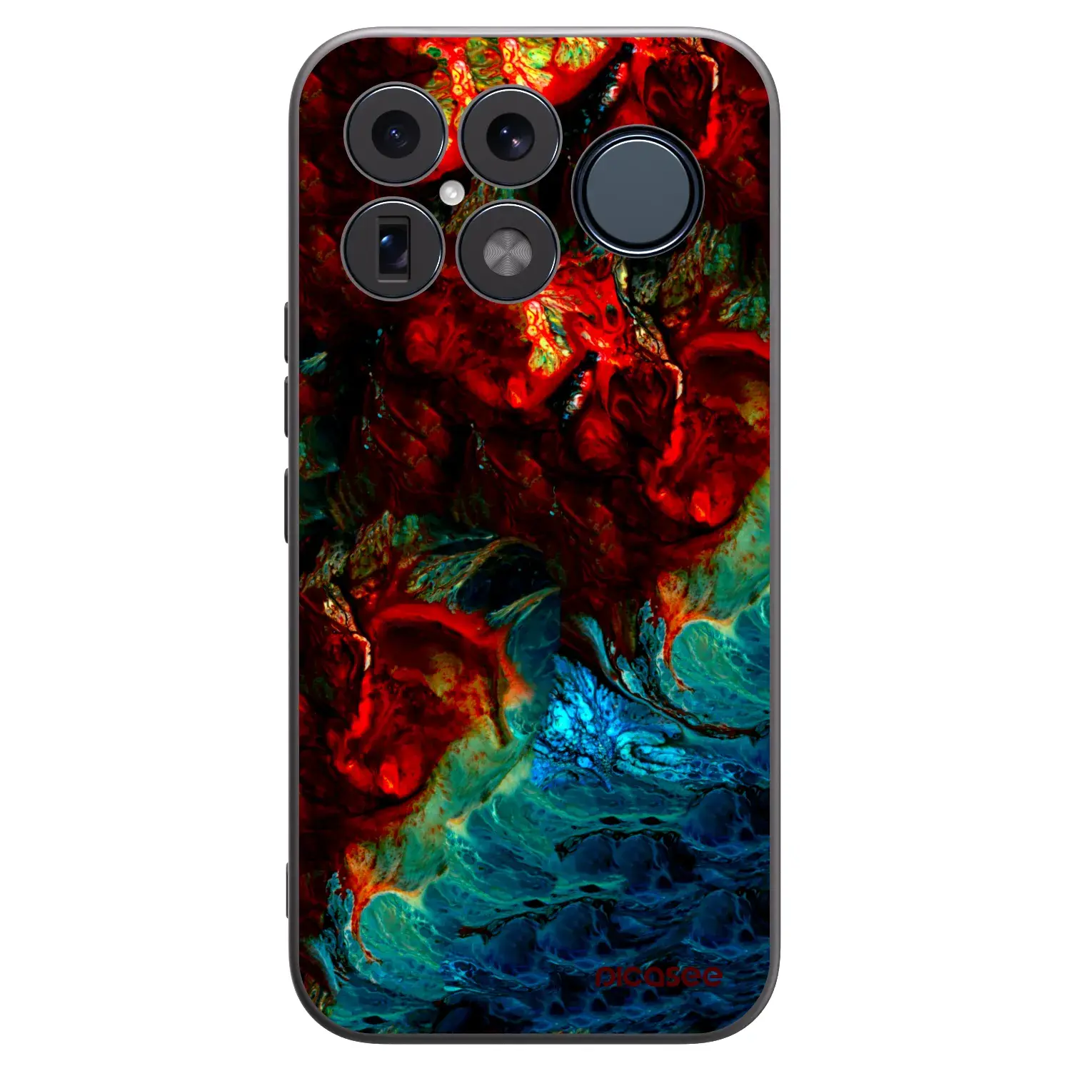 Silikonový černý obal pro Xiaomi Poco F8 Ultra - Universe