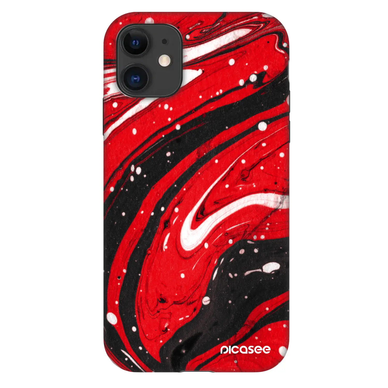 Fashion Case pro Apple iPhone 11 - Red black