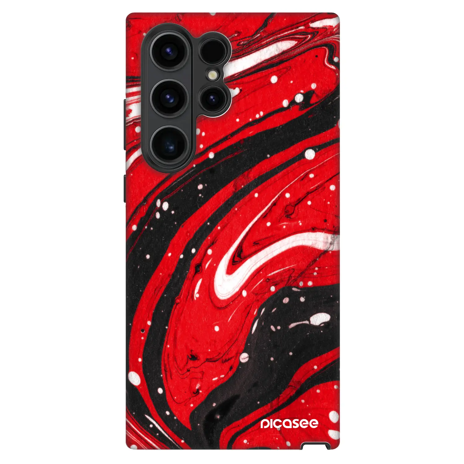 Fashion Case pro Samsung Galaxy S23 Ultra 5G - Red black