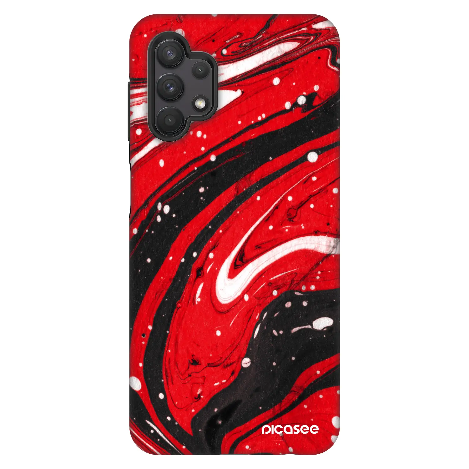 Fashion Case pro Samsung Galaxy A32 5G A326B - Red black