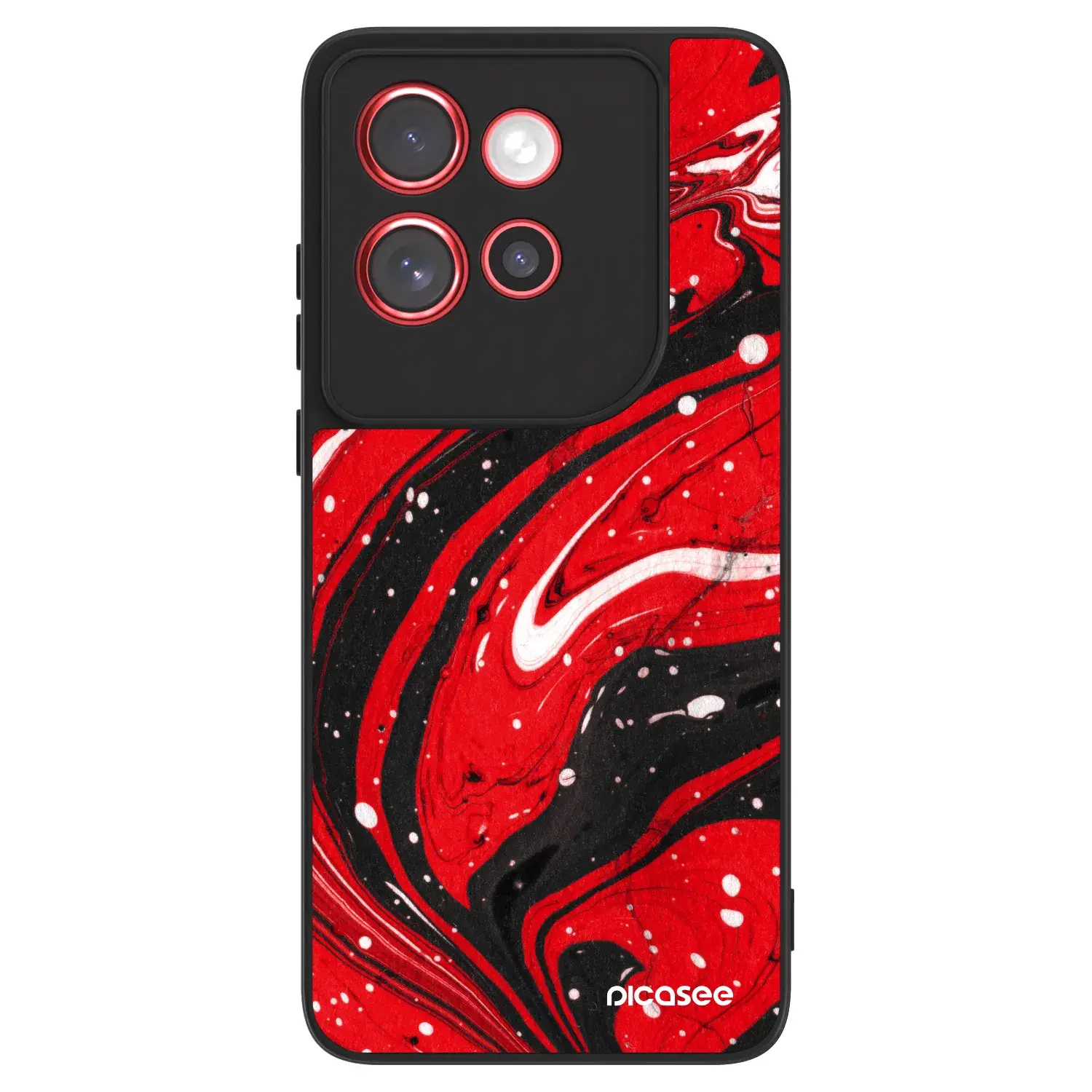 ULTIMATE CASE pro Motorola Edge 60 Neo 5G - Red black