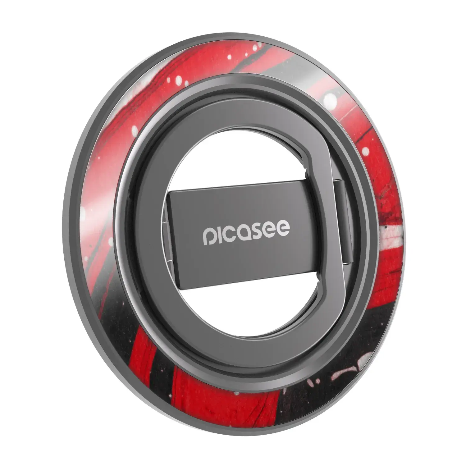 Magnetický držák - Černý - Red black